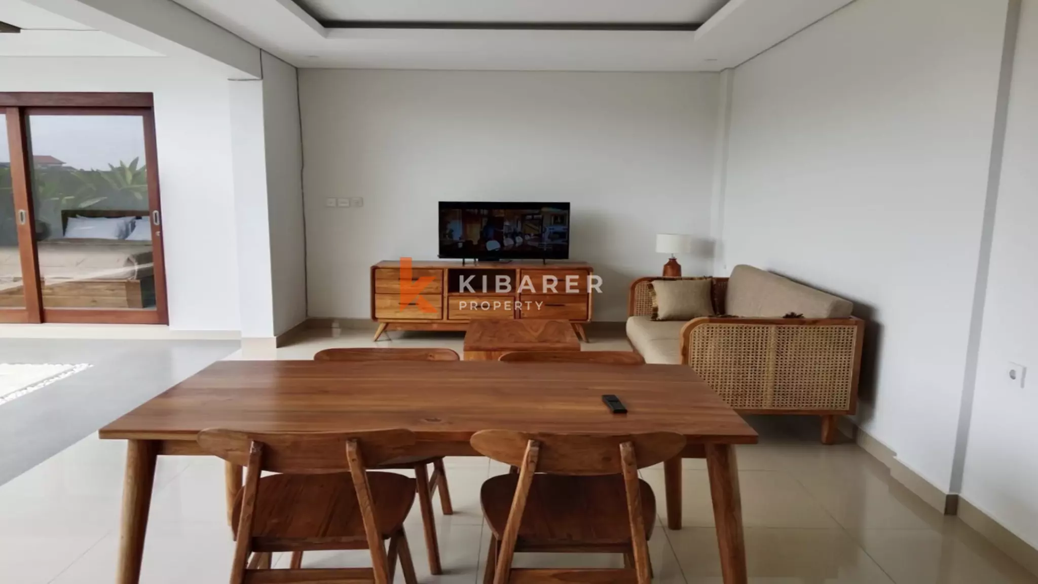 Charmante villa meublée de trois chambres à Padonan