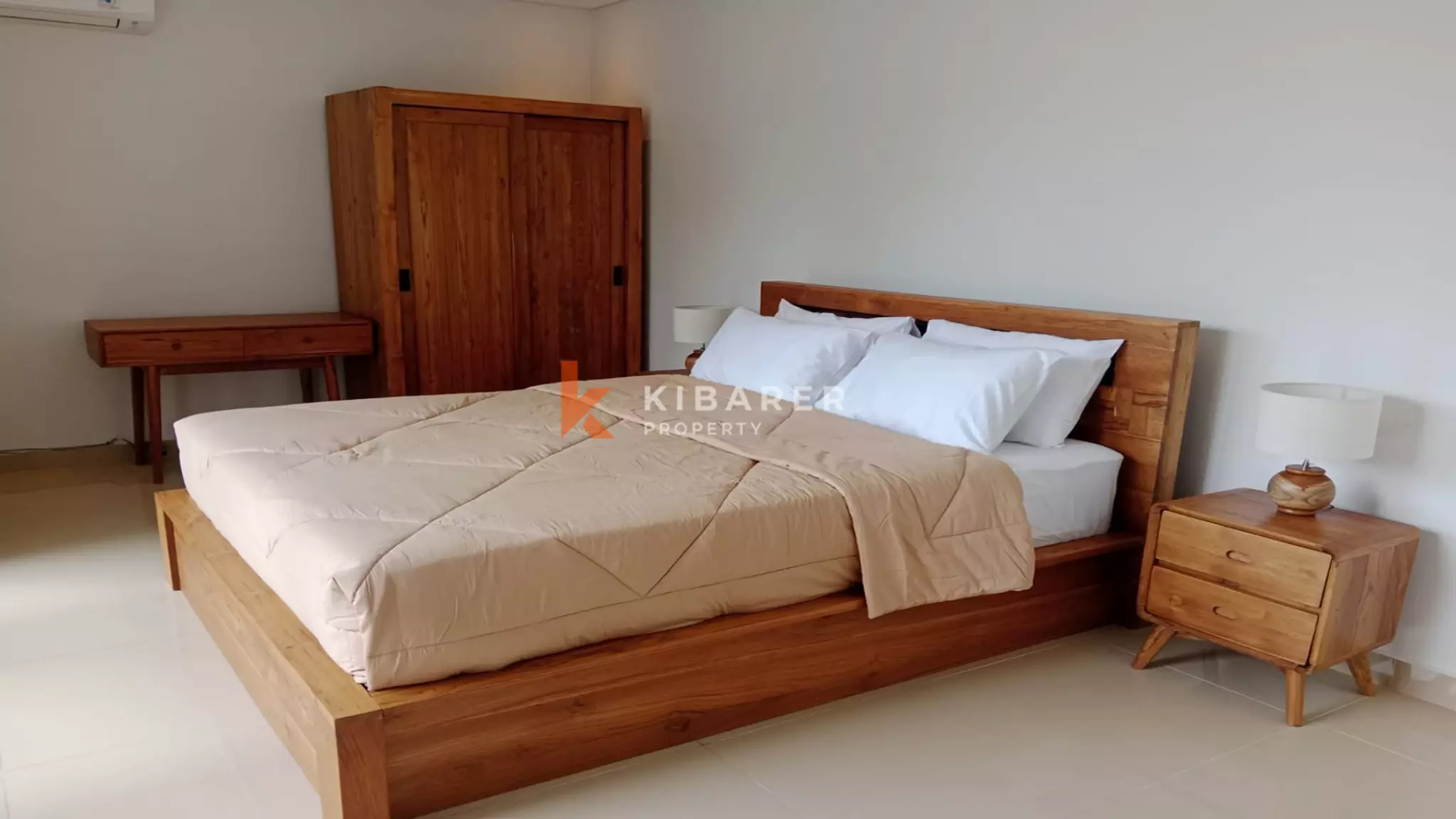 Charmante villa meublée de trois chambres à Padonan