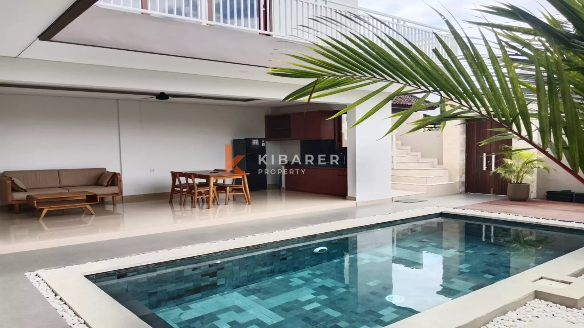 Charmante villa meublée de trois chambres à Padonan