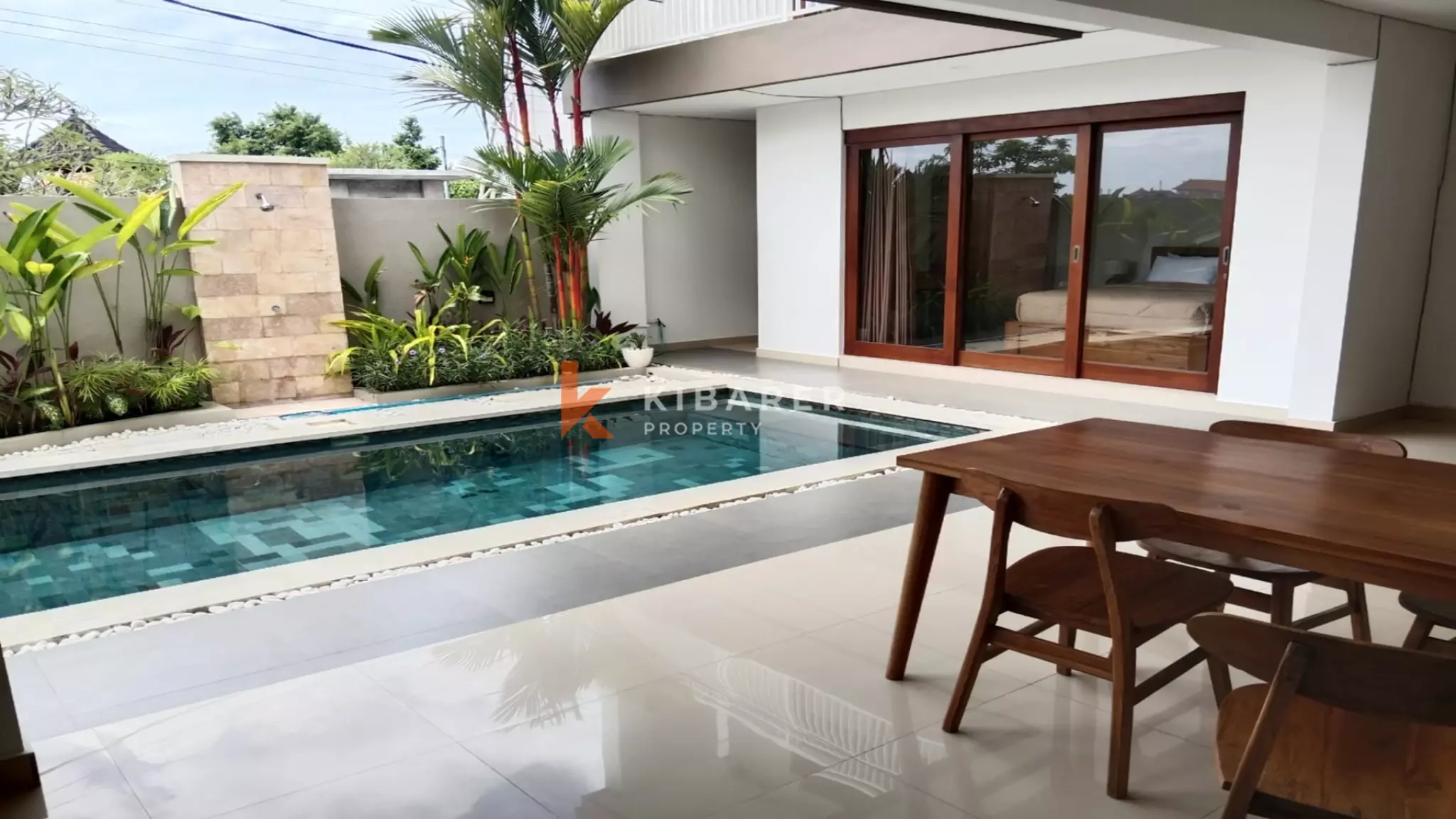 Charmante villa meublée de trois chambres à Padonan