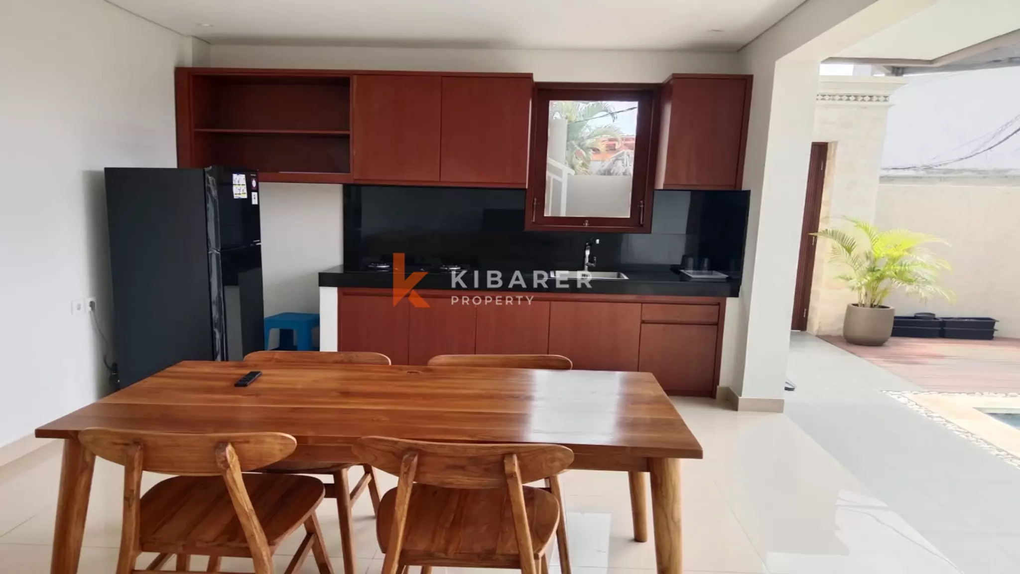 Charmante villa meublée de trois chambres à Padonan