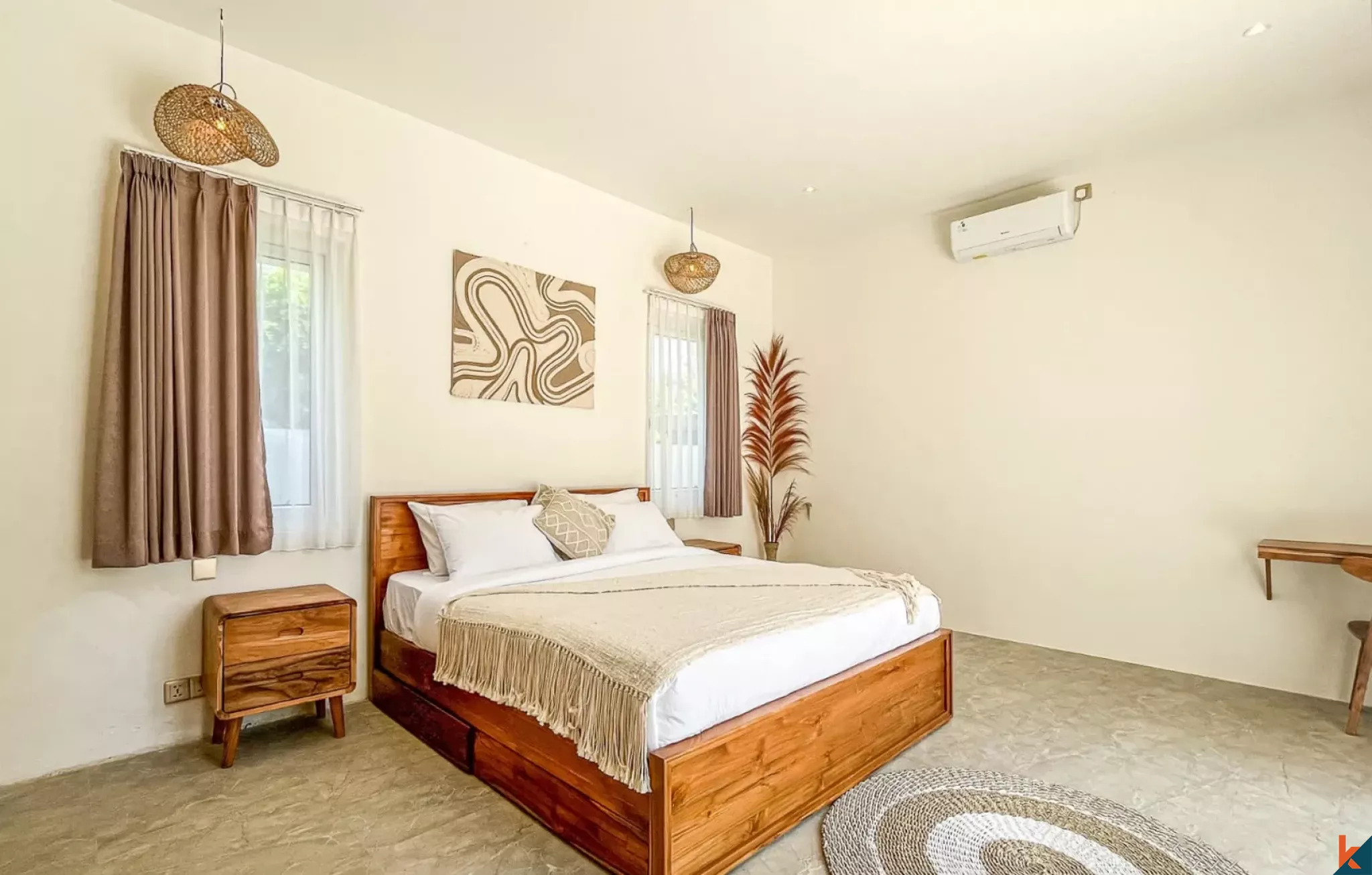 Elegant two bedroom villa for lease in Nyang Nyang