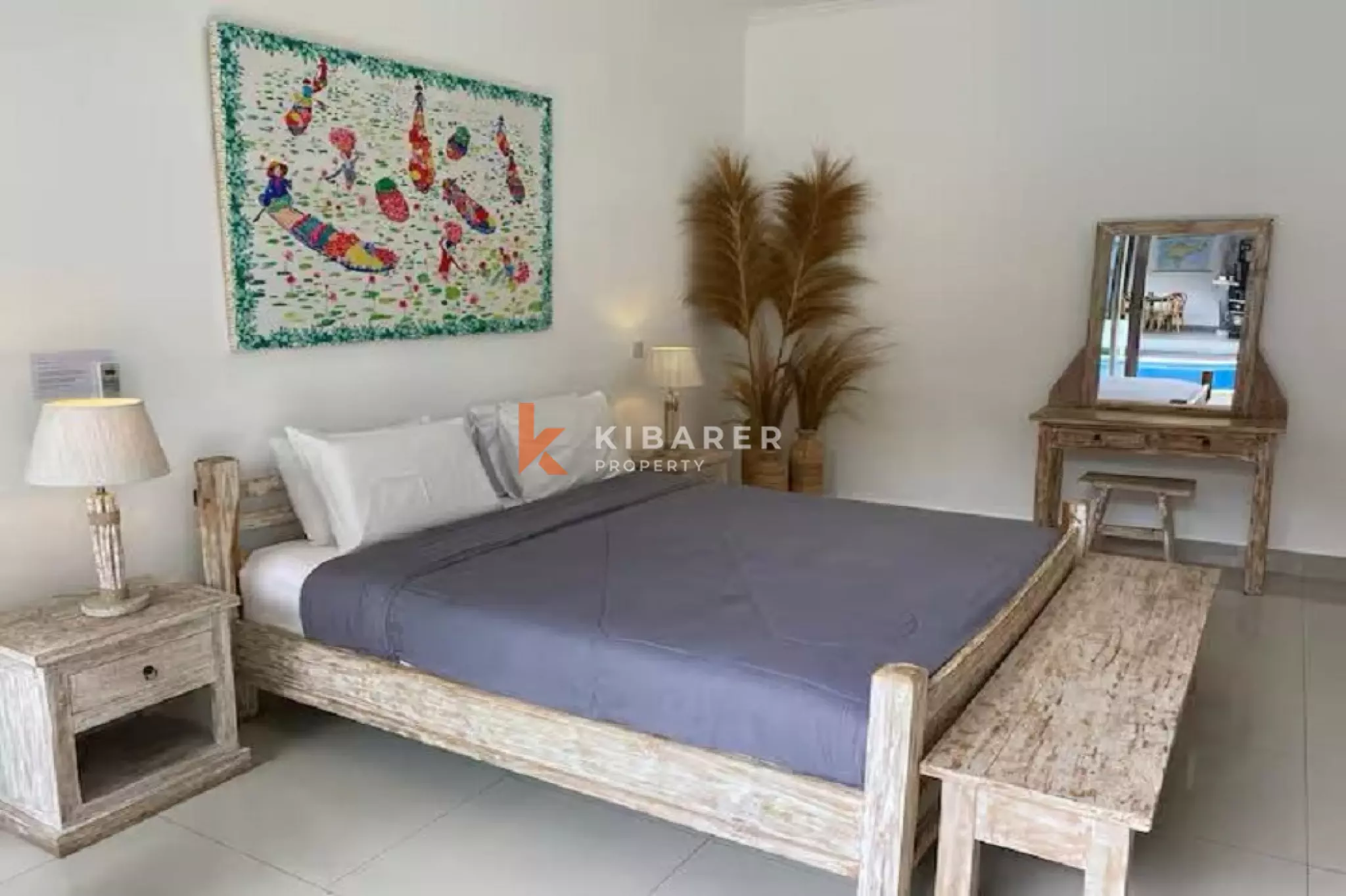 Villa de deux chambres ouverte dans un emplacement stratégique à Seminyak