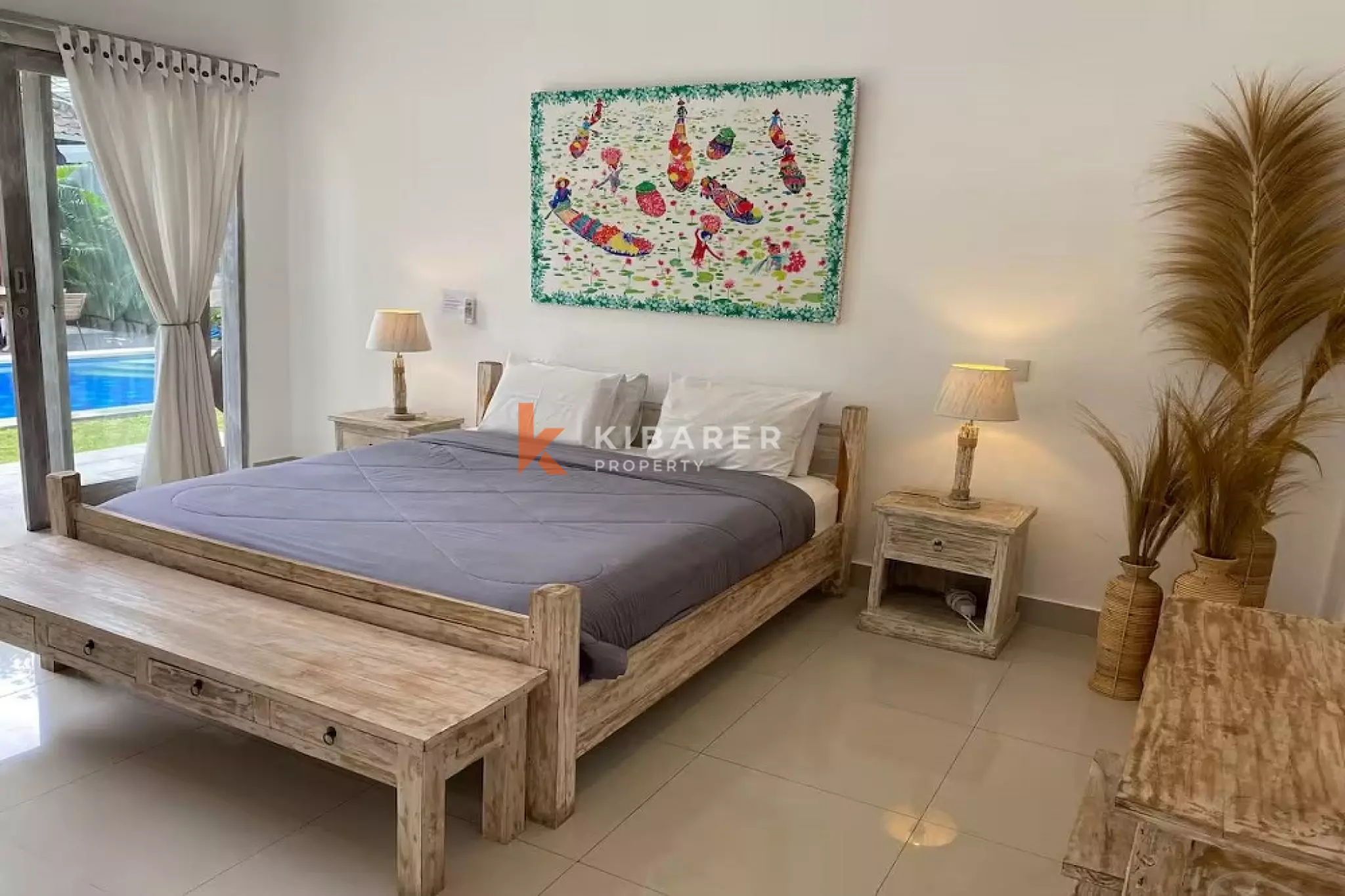 Villa de deux chambres ouverte dans un emplacement stratégique à Seminyak