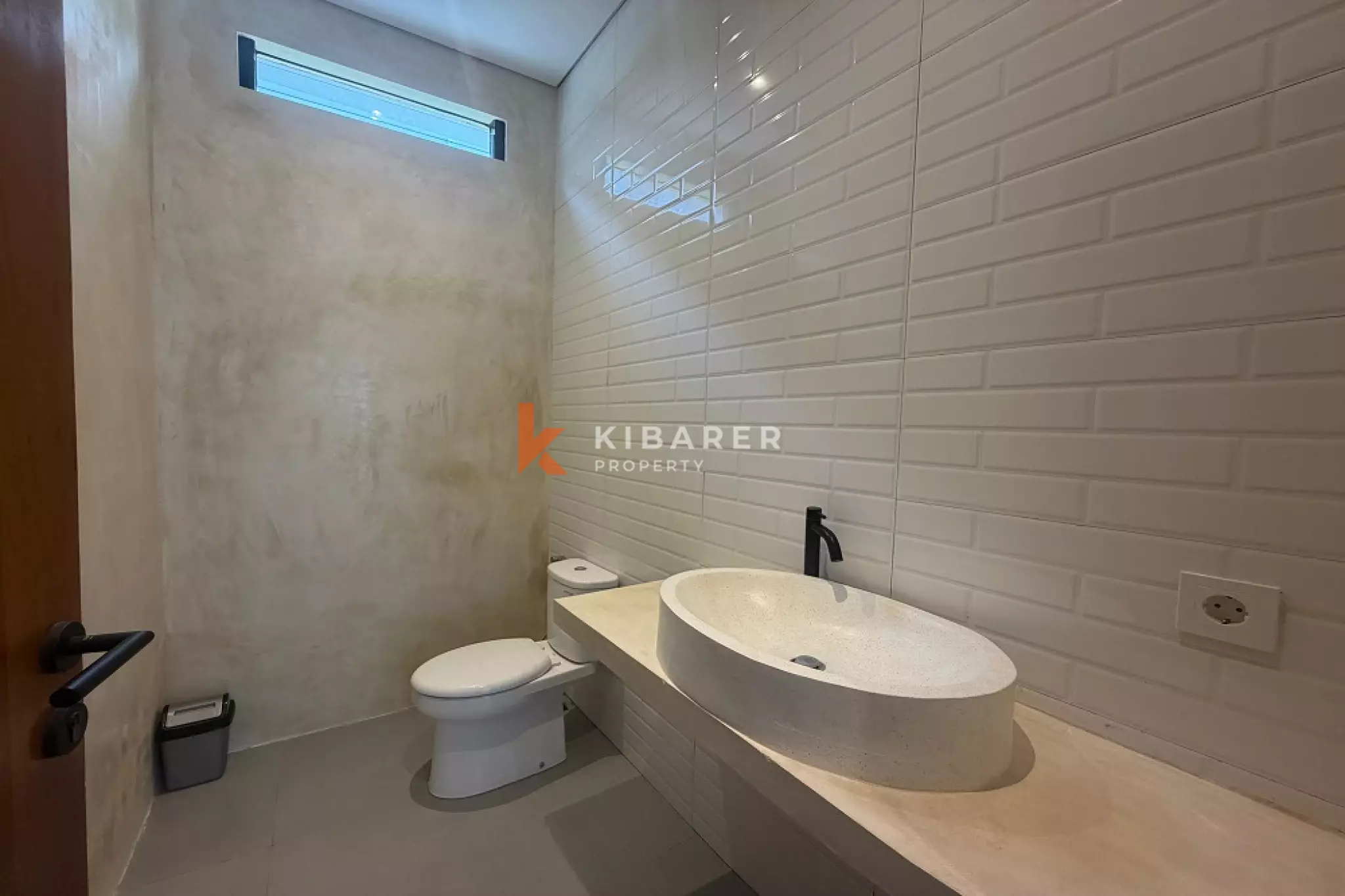 Sunken-Living Two-Bedrooms Villa with Bathtub in Peaceful Munggu