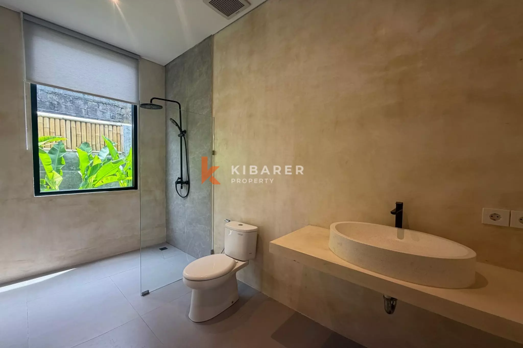 Sunken-Living Two-Bedrooms Villa with Bathtub in Peaceful Munggu