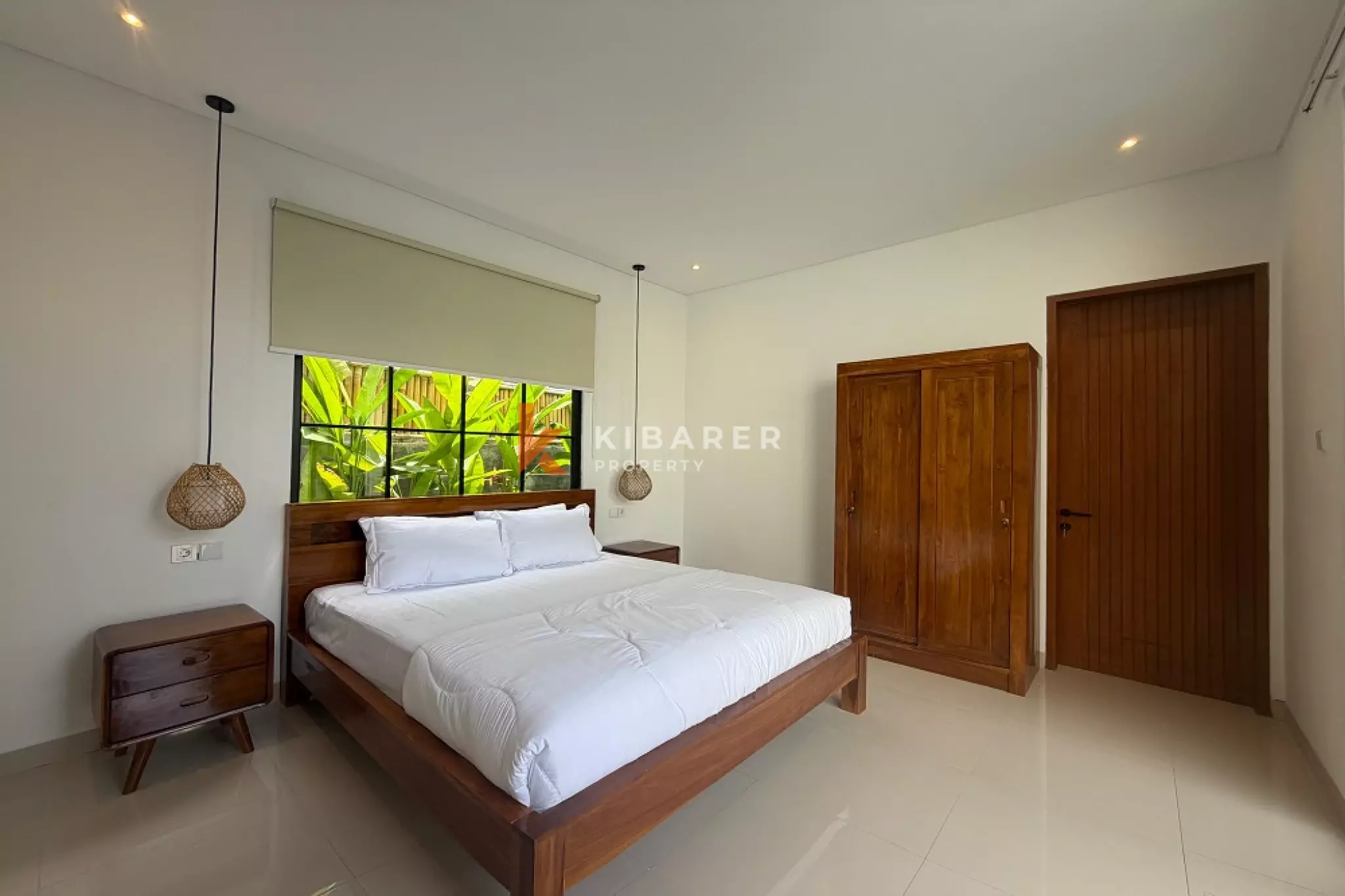 Sunken-Living Two-Bedrooms Villa with Bathtub in Peaceful Munggu