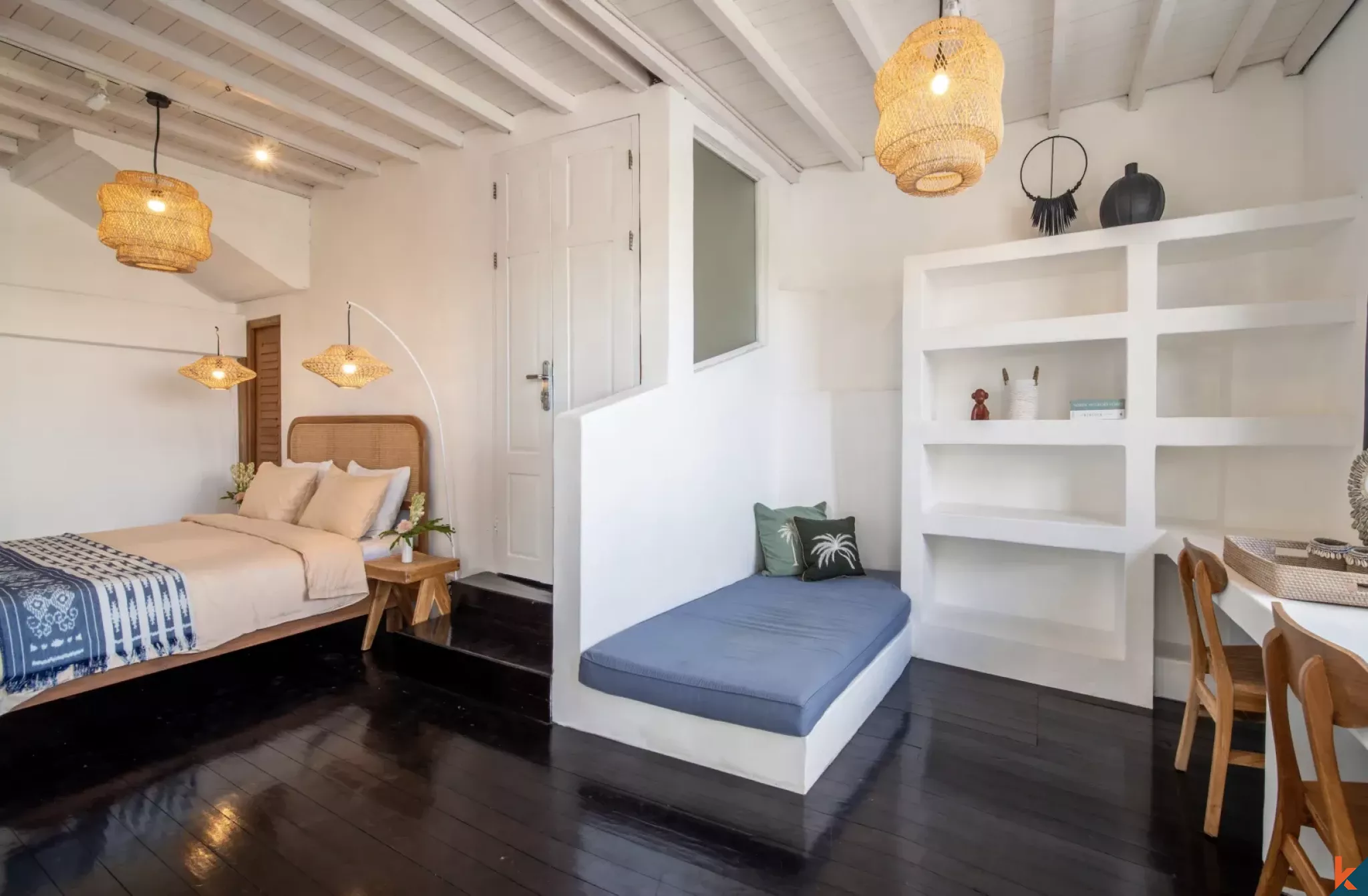 High-End Five Bedroom Leasehold Villa Overlooking Rice Fields in Berawa