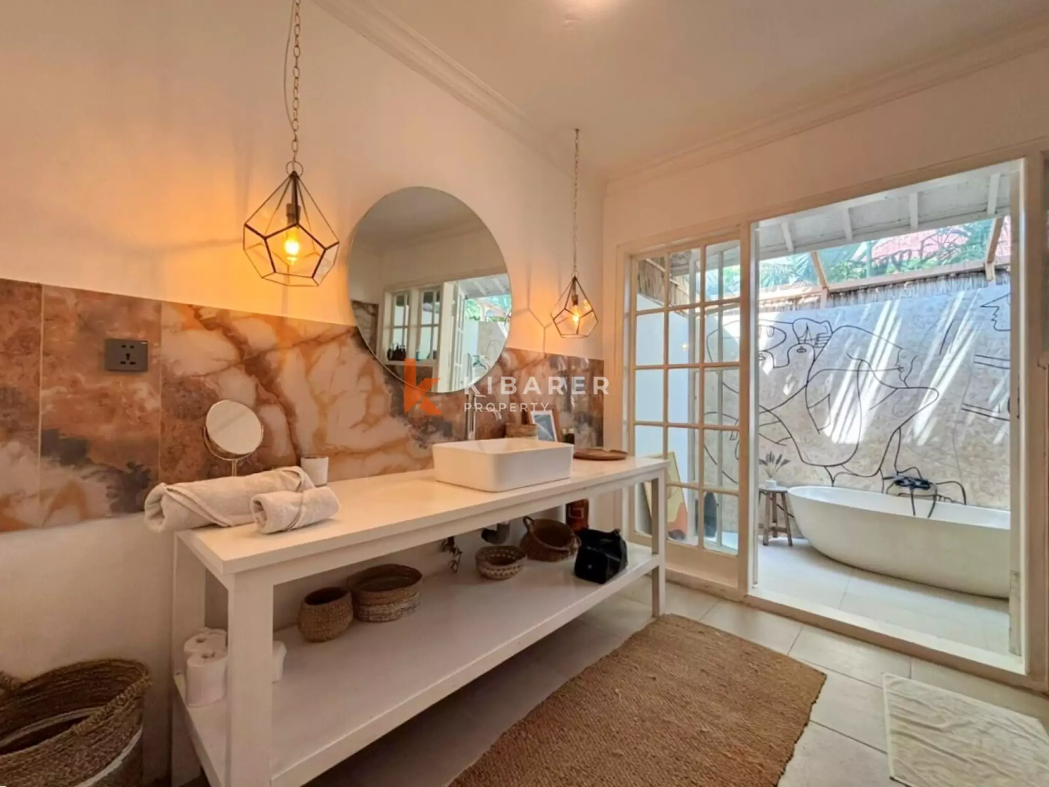 Peaceful Two Bedroom Garden Villa Located in Central Batu Bolong