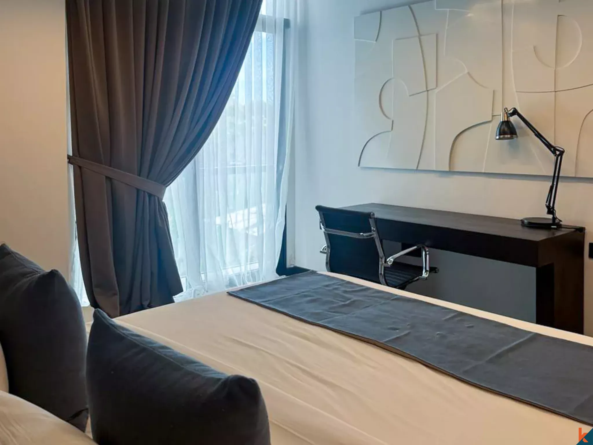 Villa Sewa Tiga Kamar Tidur yang Indah di Umalas