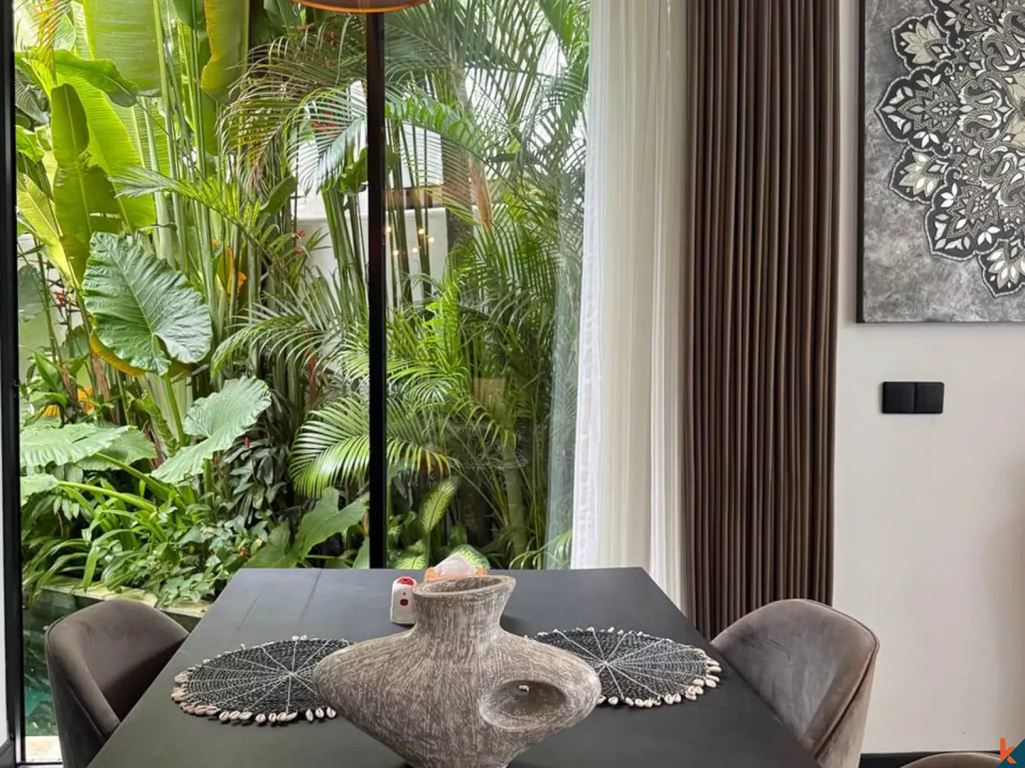 Villa Sewa Tiga Kamar Tidur yang Indah di Umalas