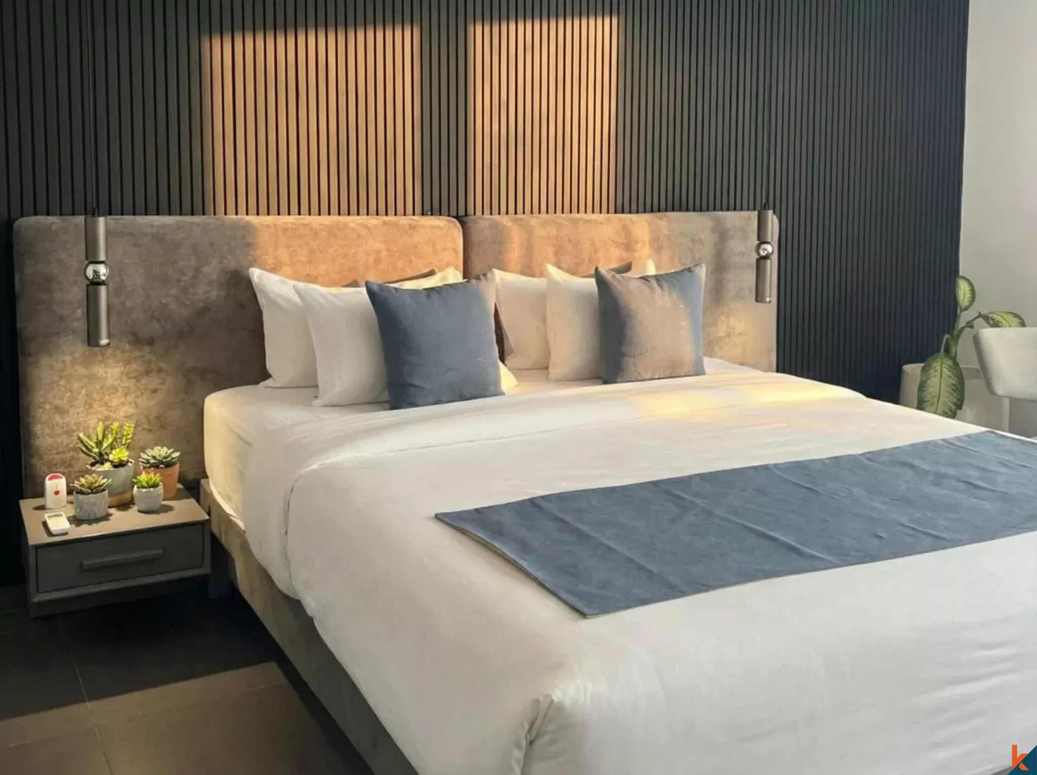 Villa Sewa Tiga Kamar Tidur yang Indah di Umalas