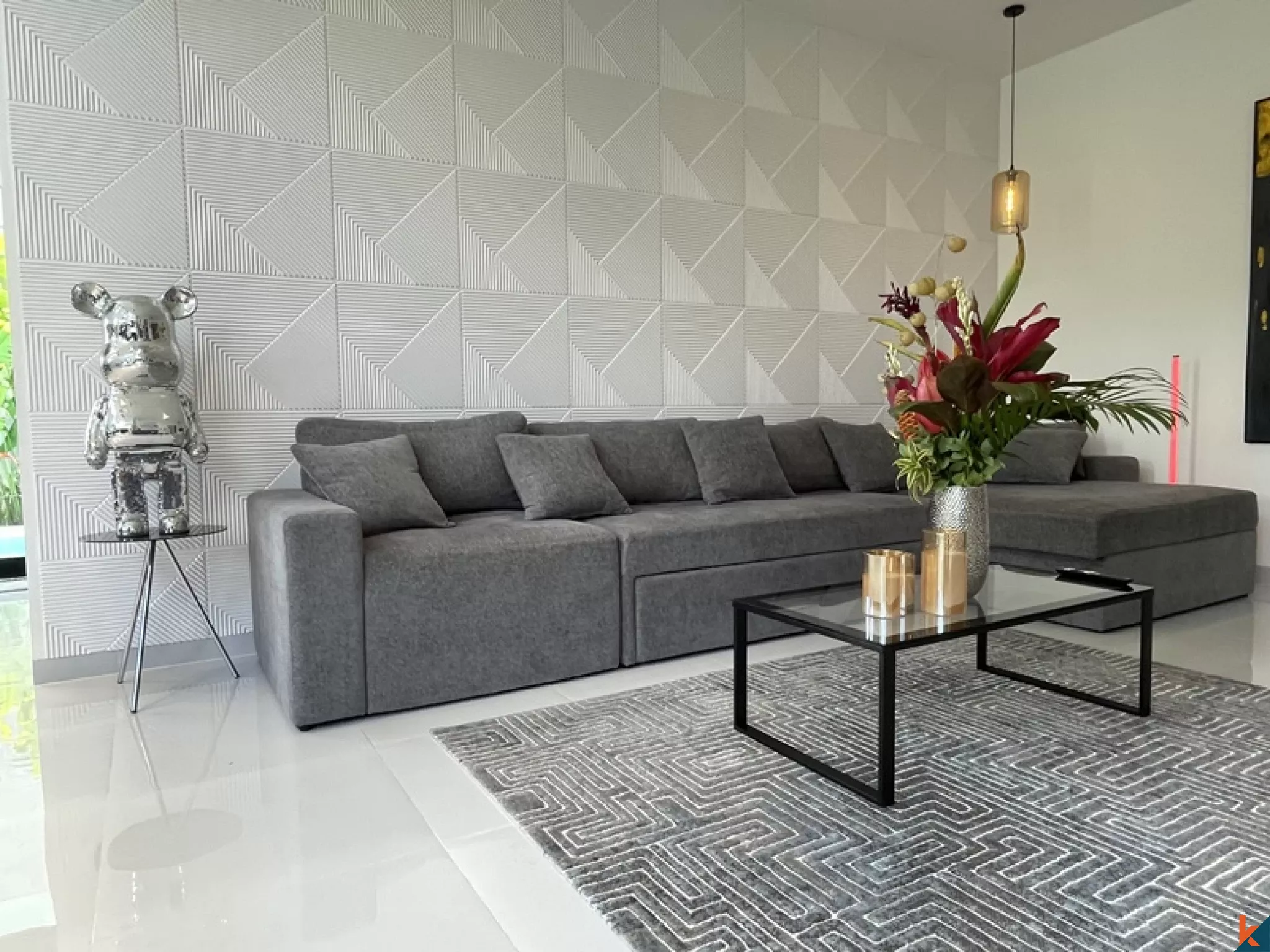 Hidden 2BR Modern Villa with Rooftop, Pool & Rice Field Views