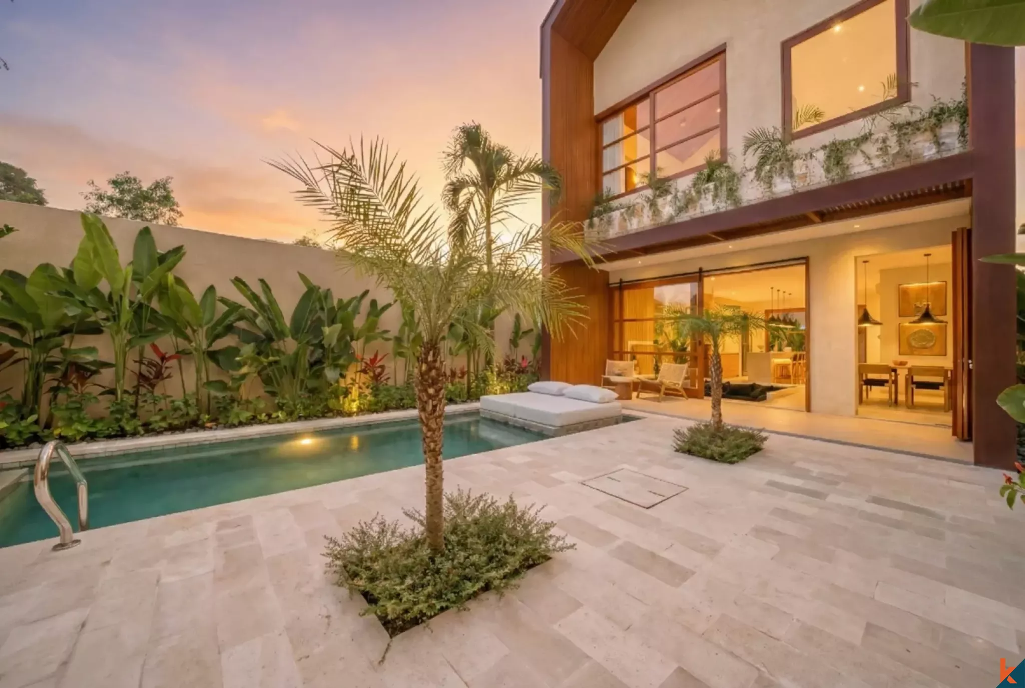 Modern two bedroom leasehold townhouse style properties in Melasti area near the beach