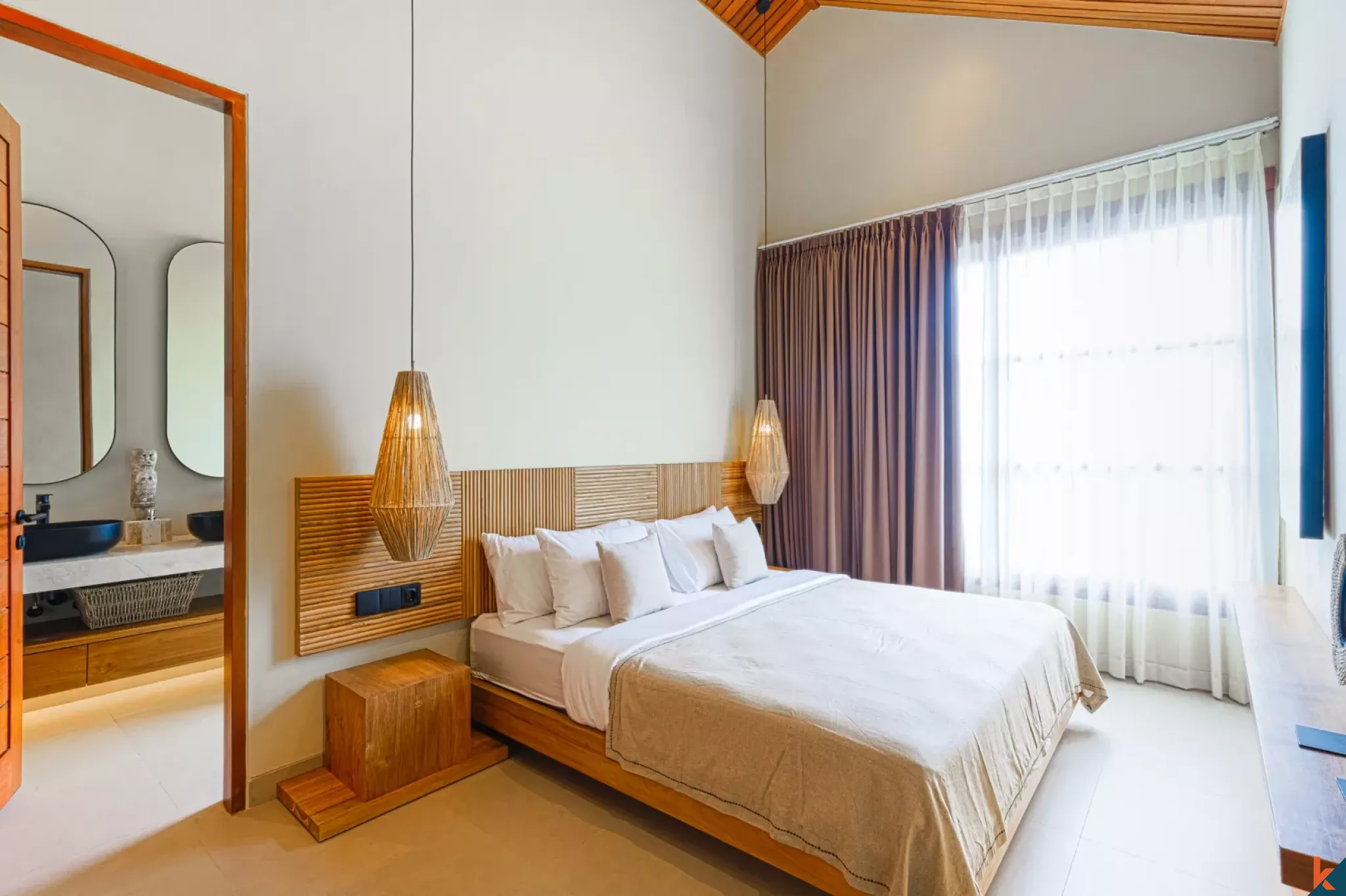 Modern two bedroom leasehold townhouse style properties in Melasti area near the beach