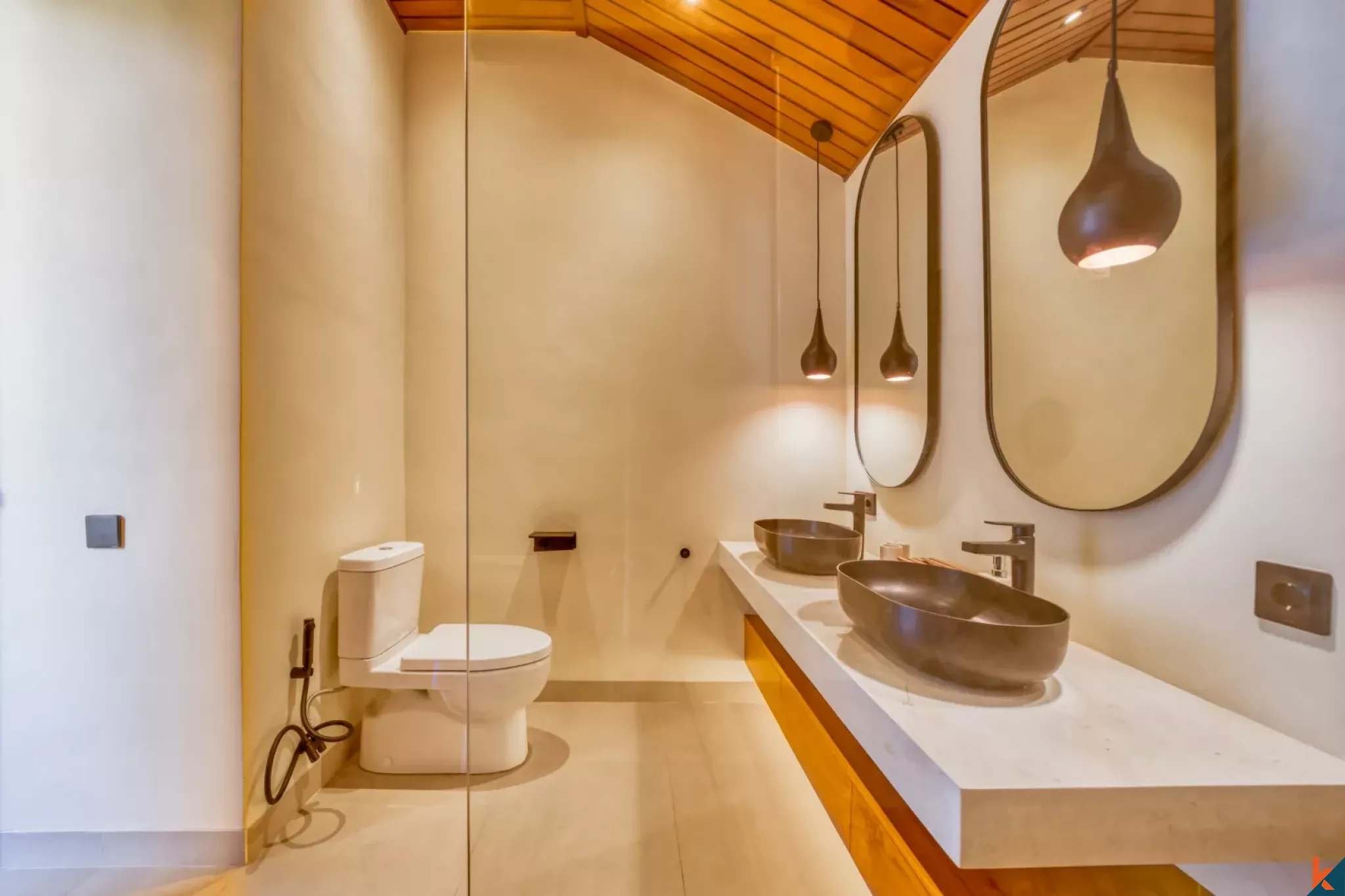 Modern two bedroom leasehold townhouse style properties in Melasti area near the beach