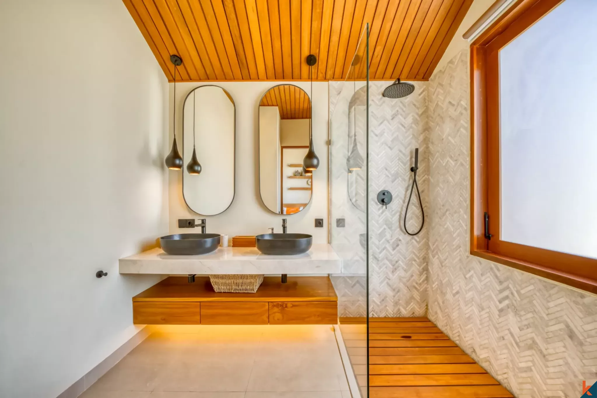 Modern two bedroom leasehold townhouse style properties in Melasti area near the beach