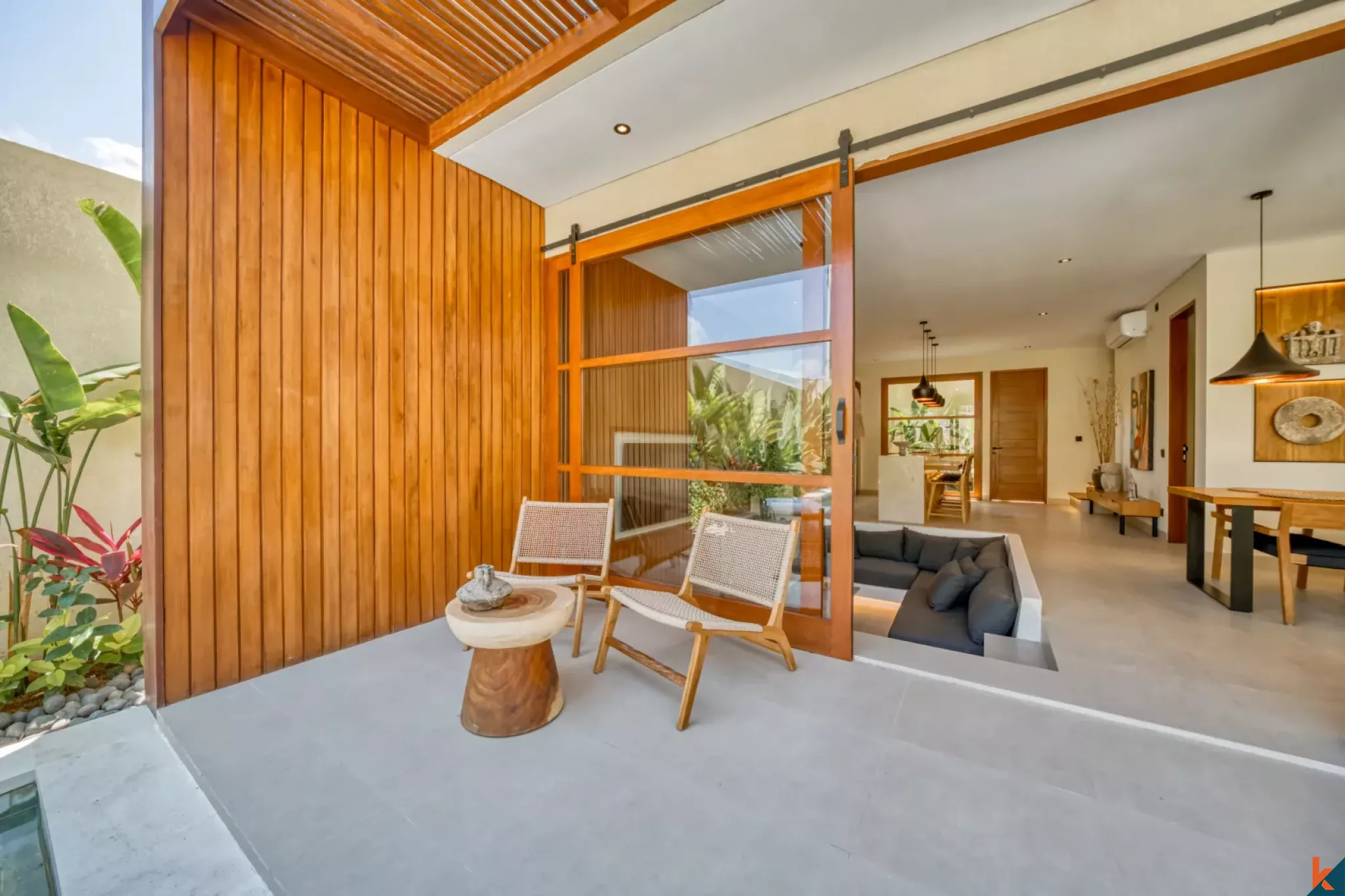 Modern two bedroom leasehold townhouse style properties in Melasti area near the beach