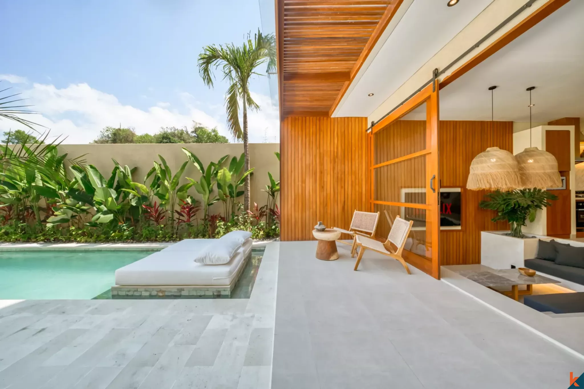 Modern two bedroom leasehold townhouse style properties in Melasti area near the beach