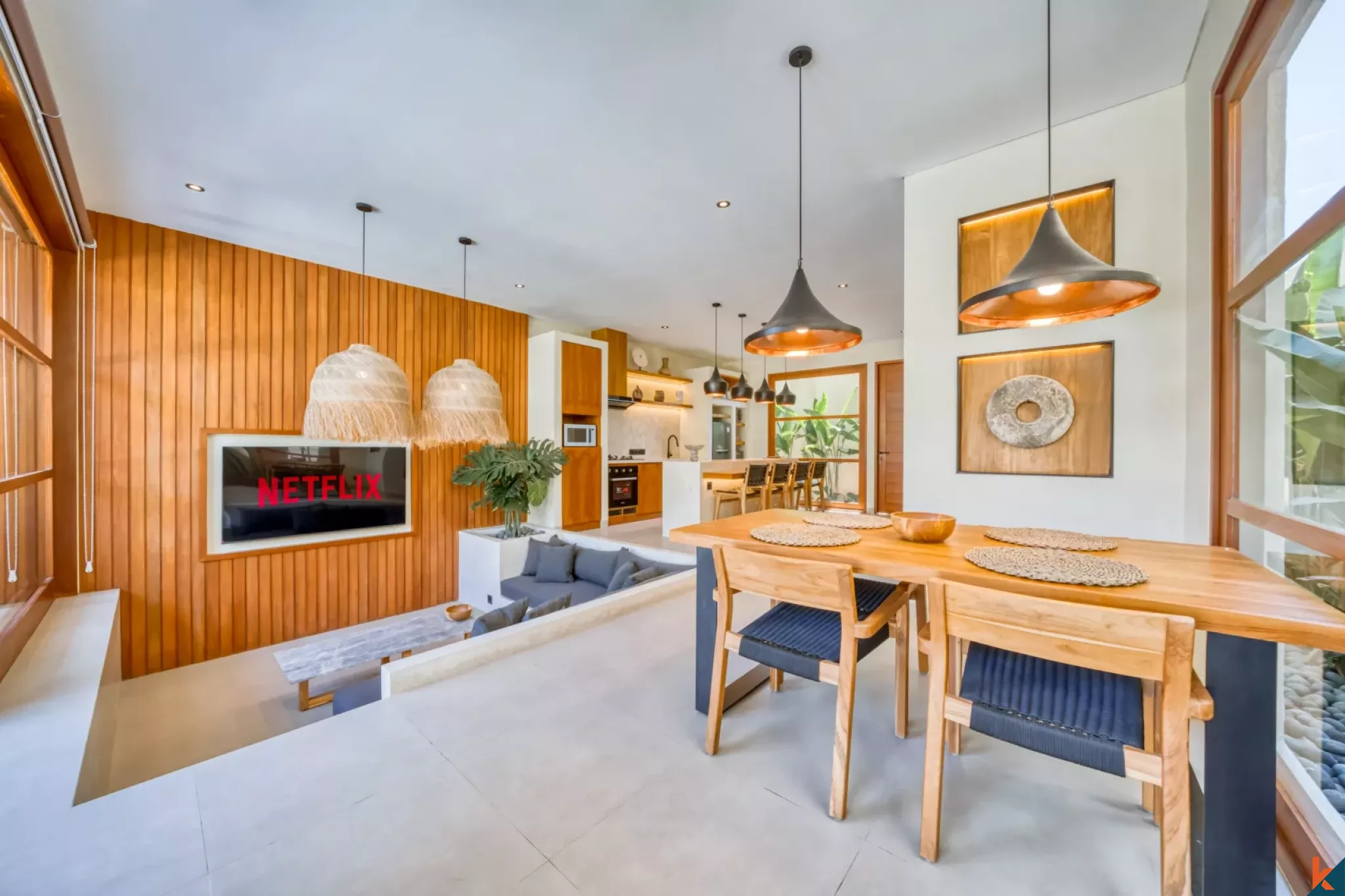 Modern two bedroom leasehold townhouse style properties in Melasti area near the beach