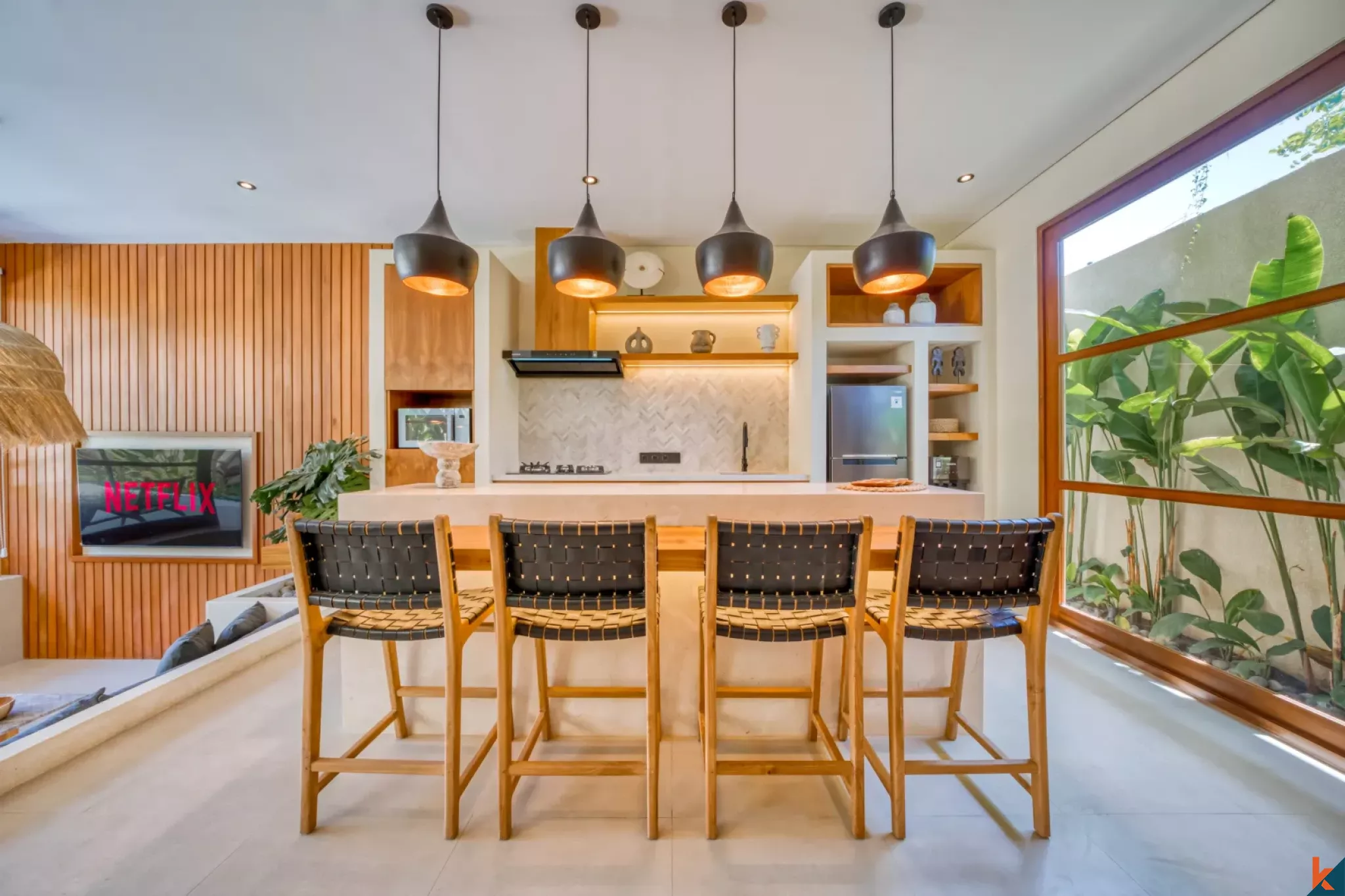 Modern two bedroom leasehold townhouse style properties in Melasti area near the beach