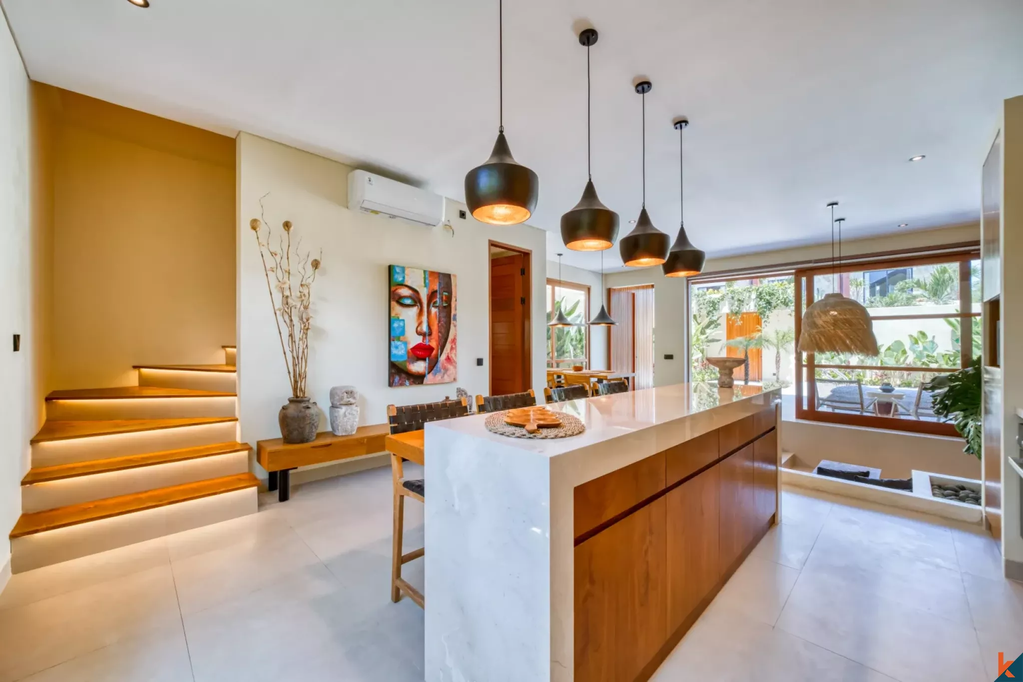 Modern two bedroom leasehold townhouse style properties in Melasti area near the beach