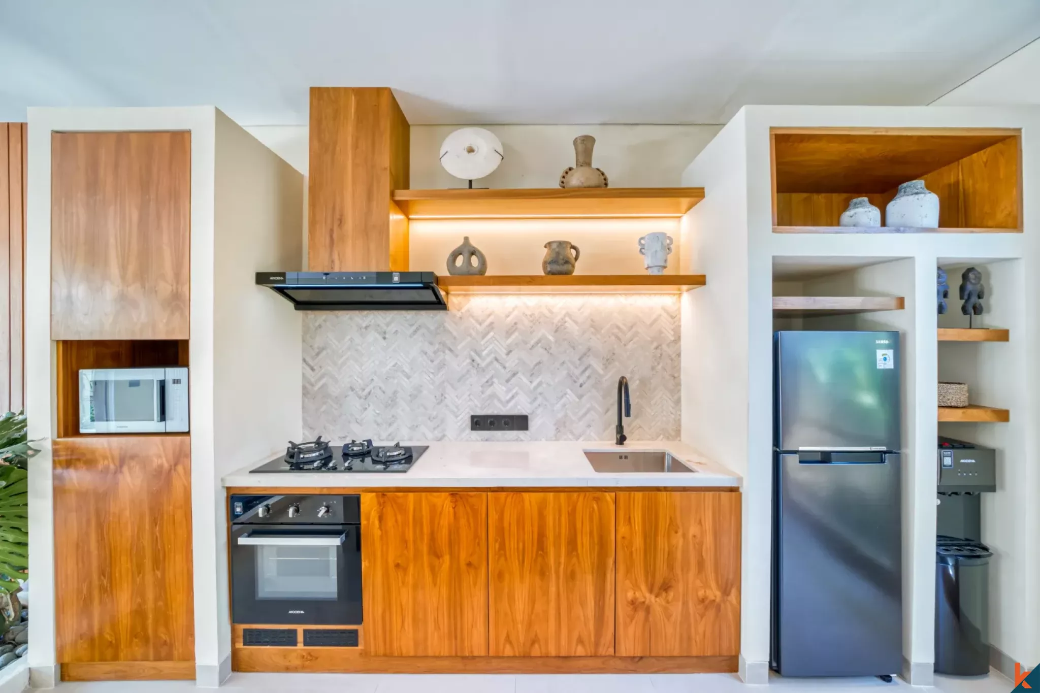 Modern two bedroom leasehold townhouse style properties in Melasti area near the beach