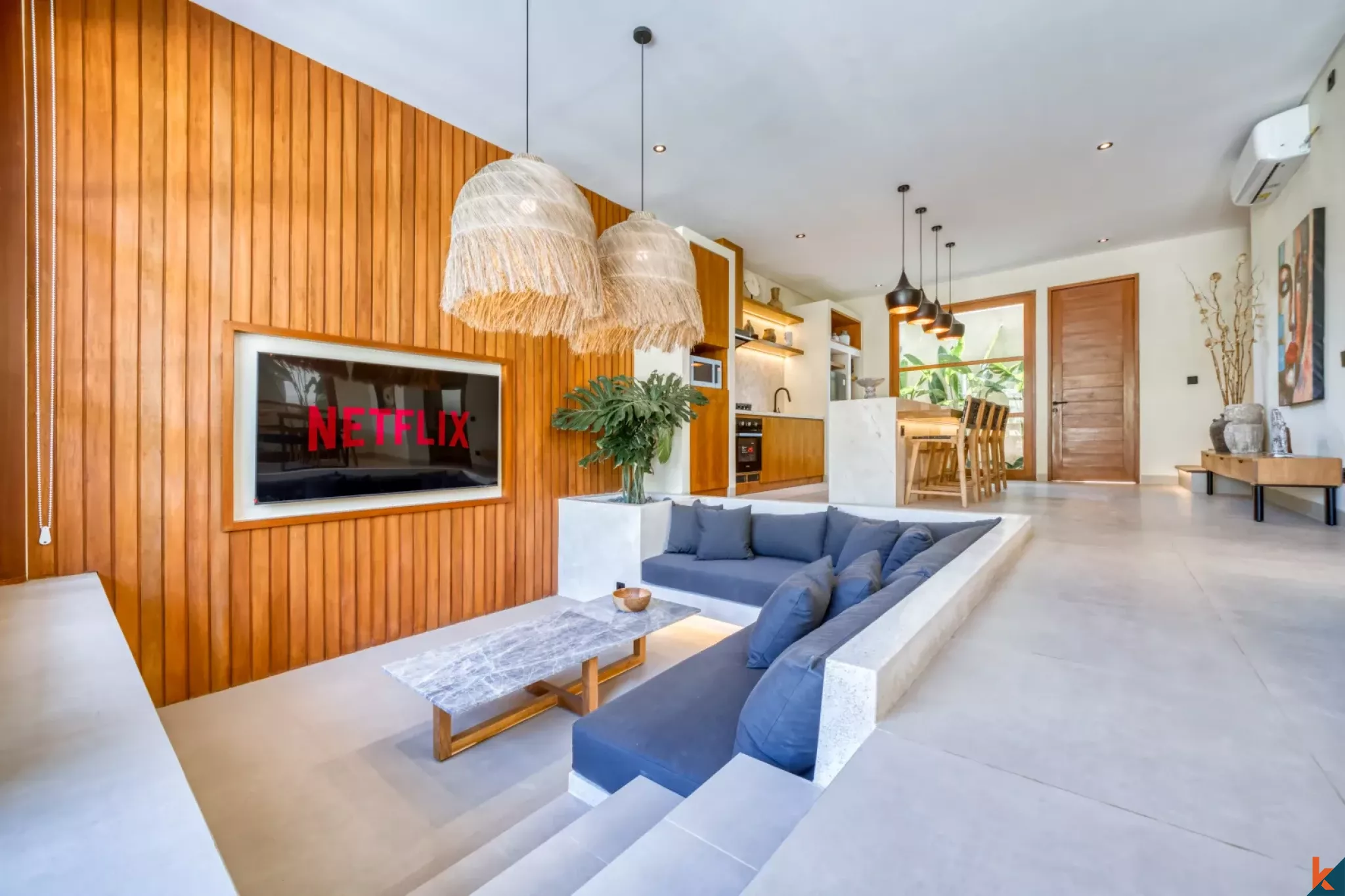 Modern two bedroom leasehold townhouse style properties in Melasti area near the beach