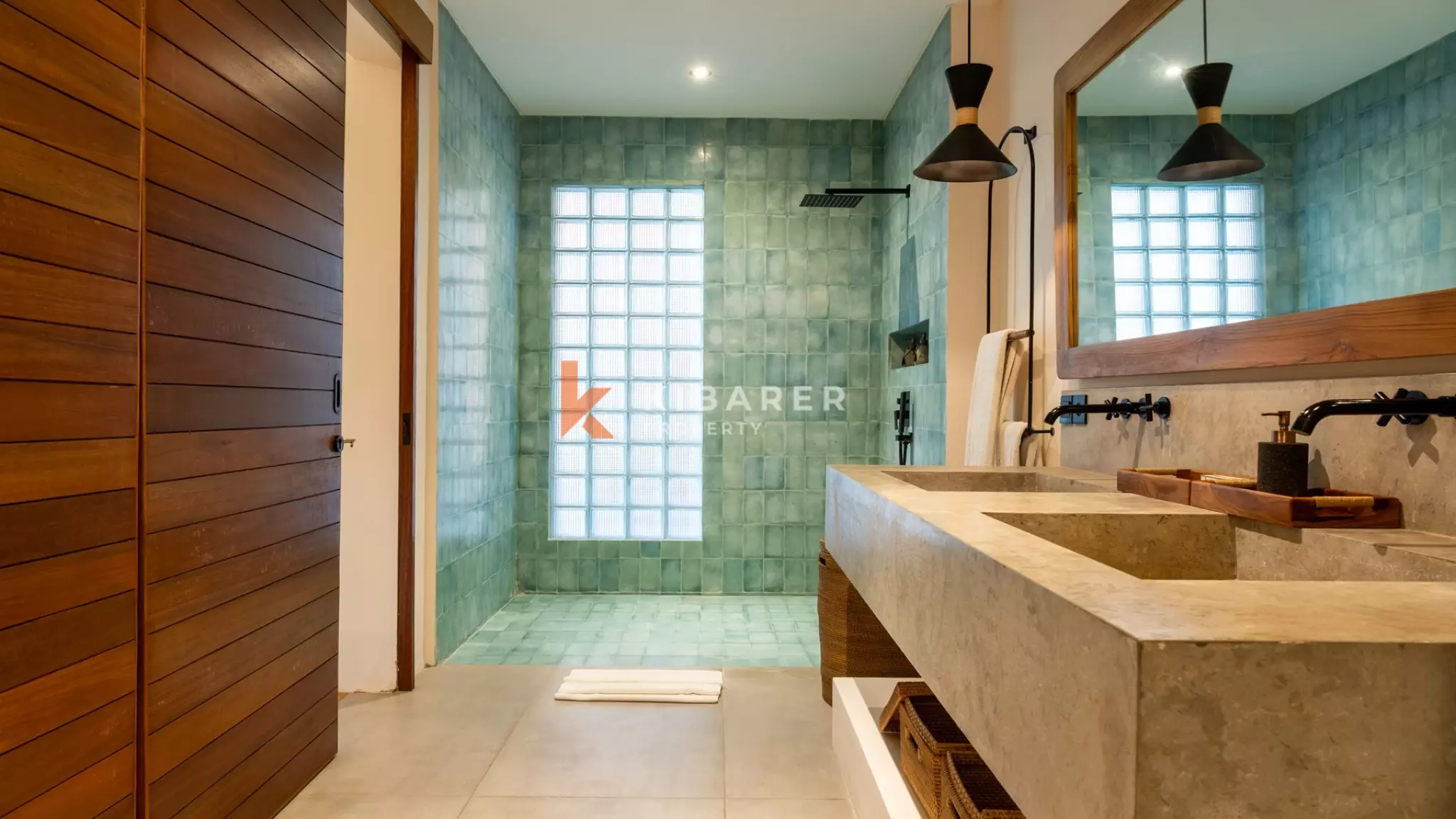 Modern Luxury Four-Bedroom Villa with Sauna and River View in Pererenan