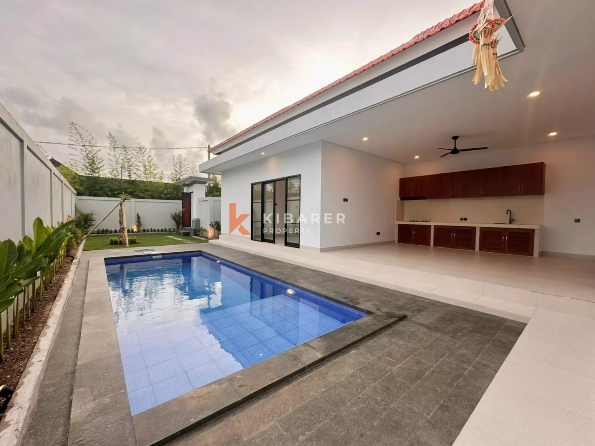 Bright and Spacious Three Bedroom Unfurnished Villa in Umalas