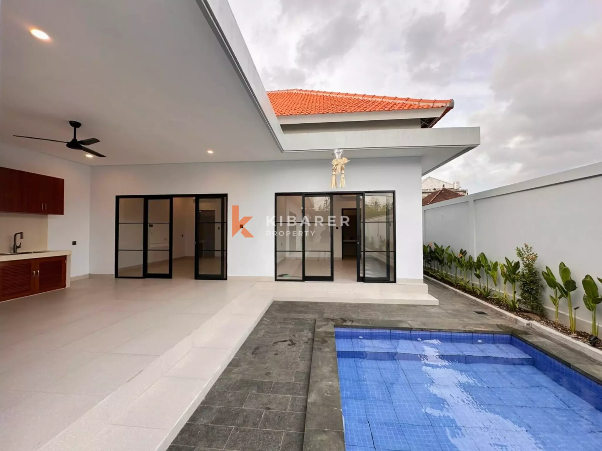 Bright and Spacious Three Bedroom Unfurnished Villa in Umalas