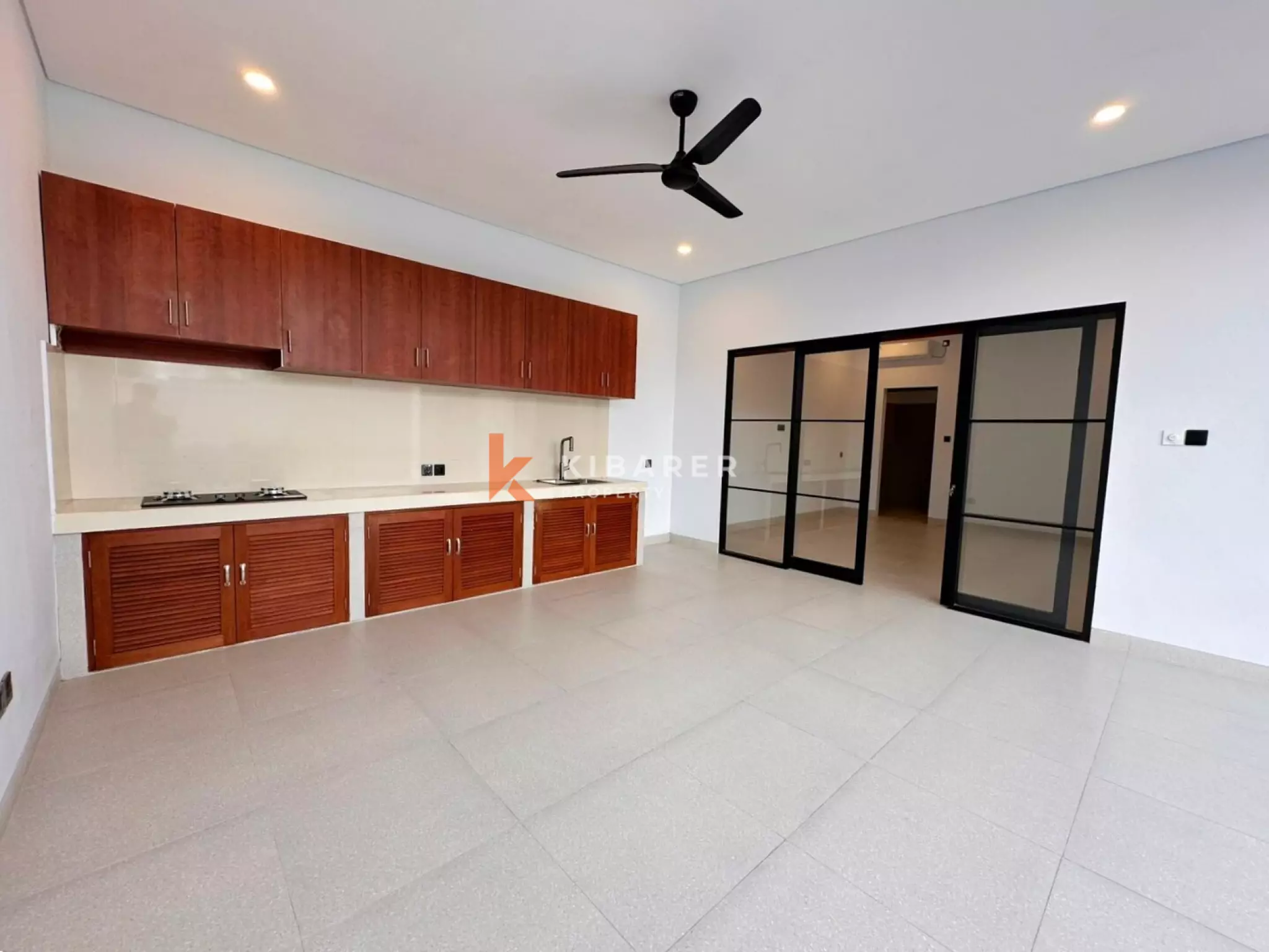 Bright and Spacious Three Bedroom Unfurnished Villa in Umalas