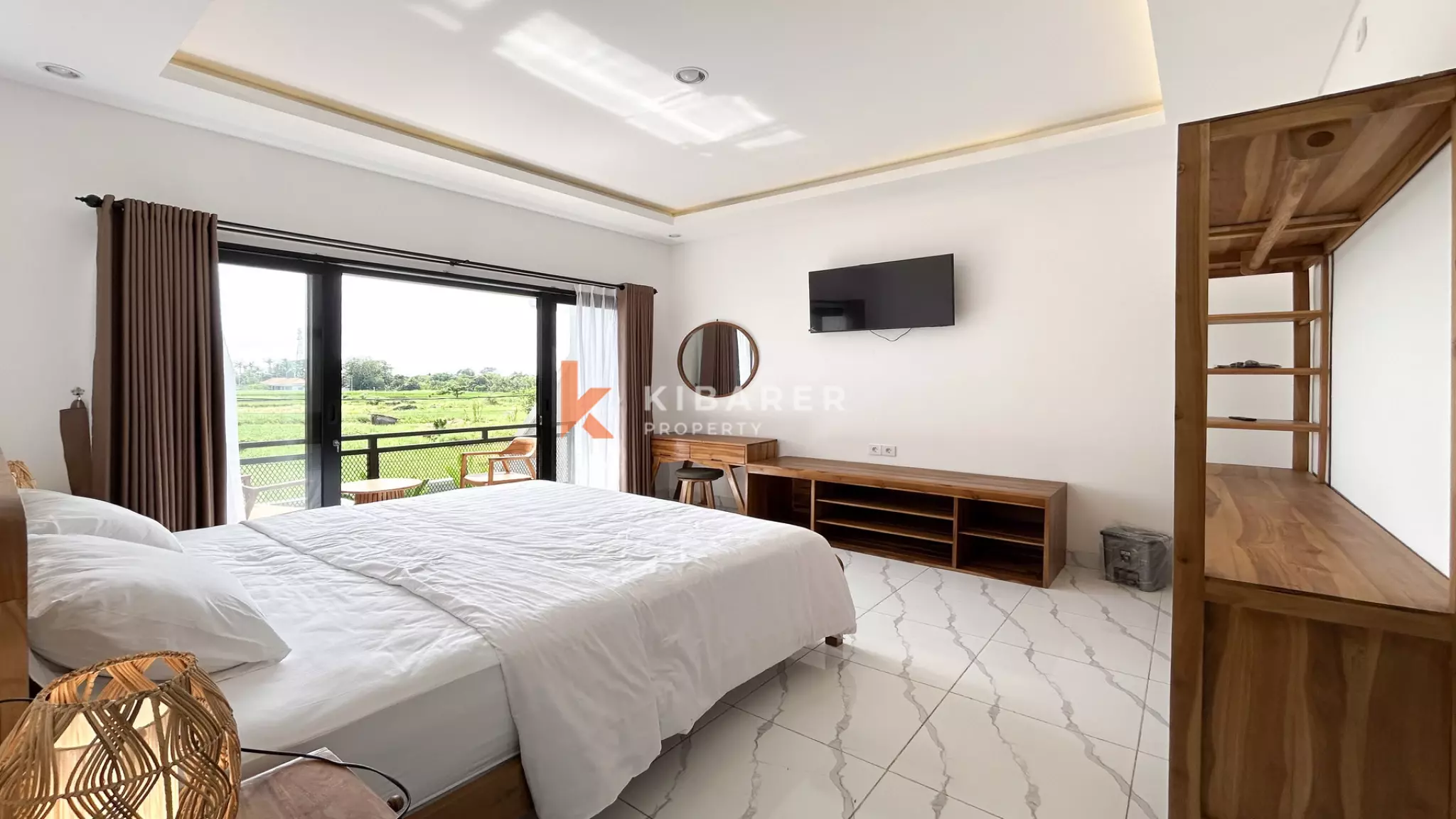 Comfortable Fully Furnished Two-Bedroom Family Villa with Private Pool in Kedungu