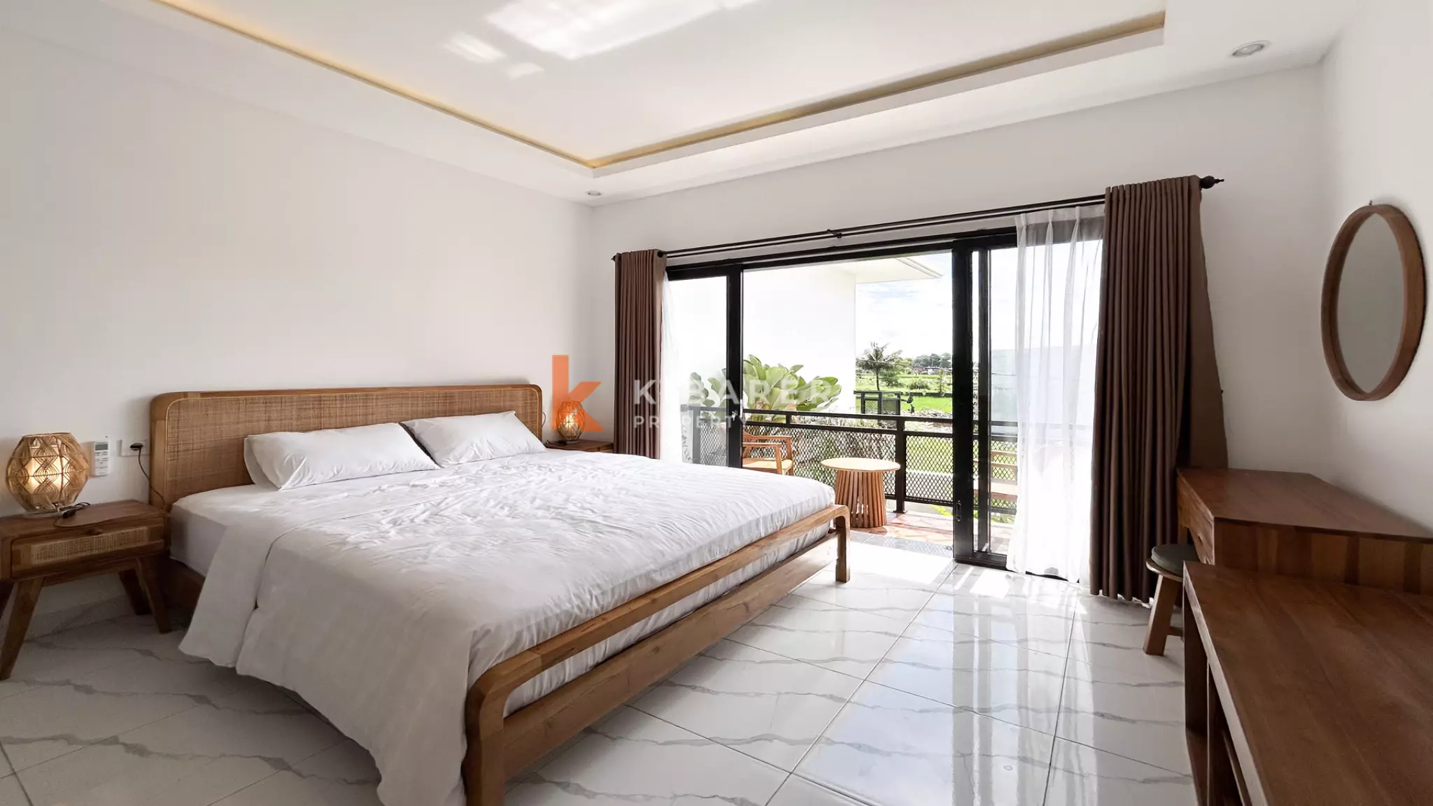 Comfortable Fully Furnished Two-Bedroom Family Villa with Private Pool in Kedungu