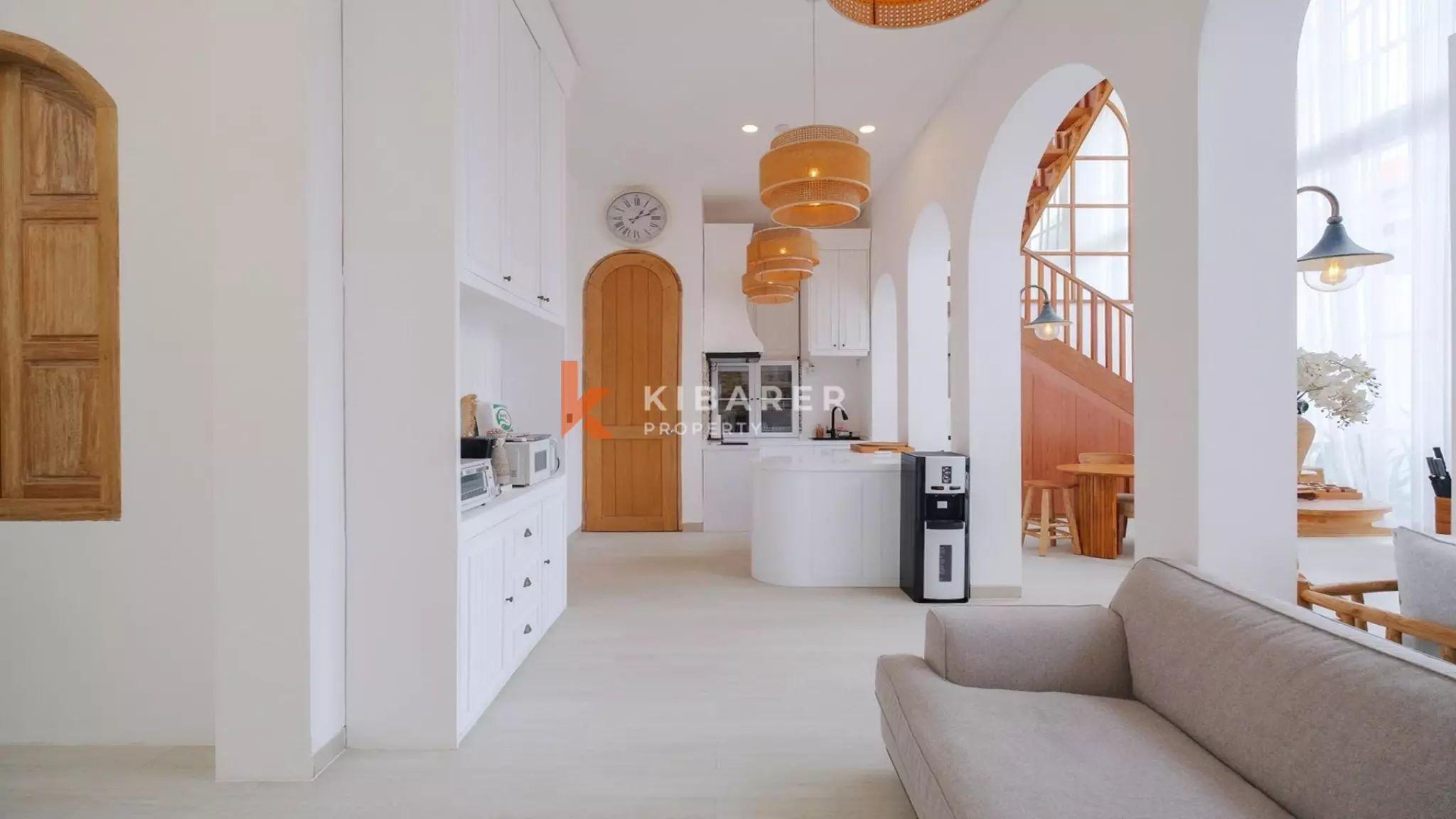 Modern Mediterranean Three-Bedroom Pool Villa in Prime Berawa Location