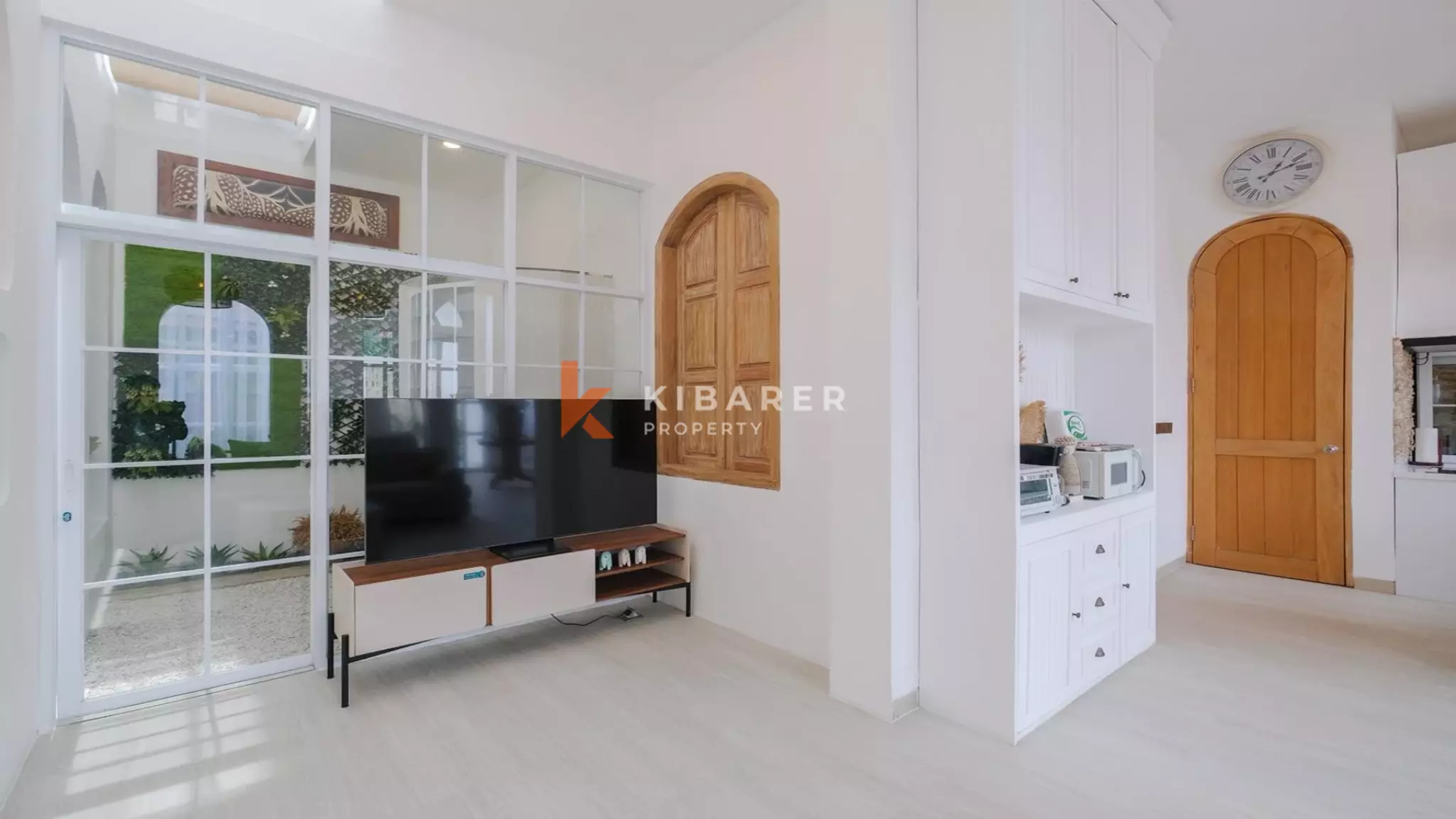 Modern Mediterranean Three-Bedroom Pool Villa in Prime Berawa Location