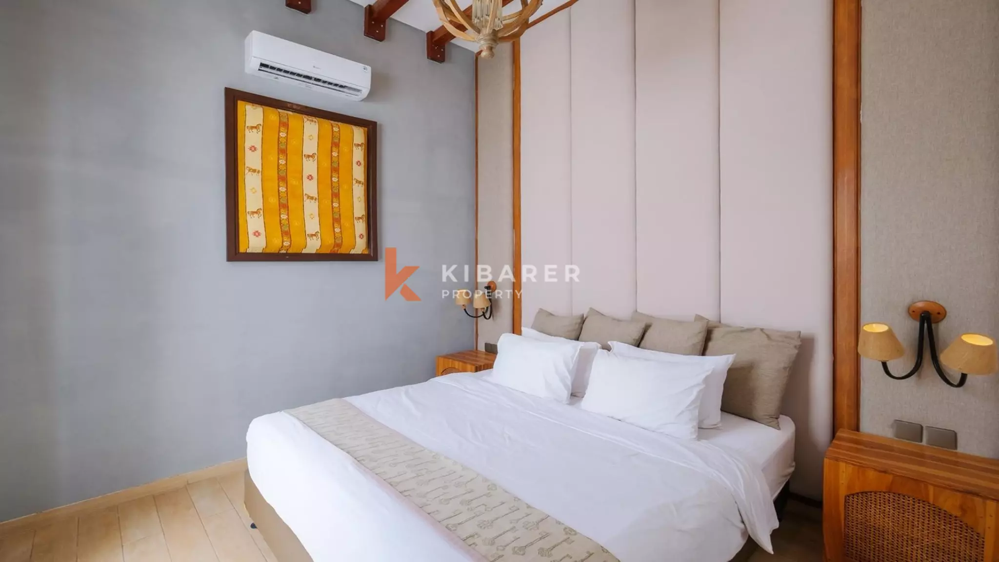 Modern Mediterranean Three-Bedroom Pool Villa in Prime Berawa Location