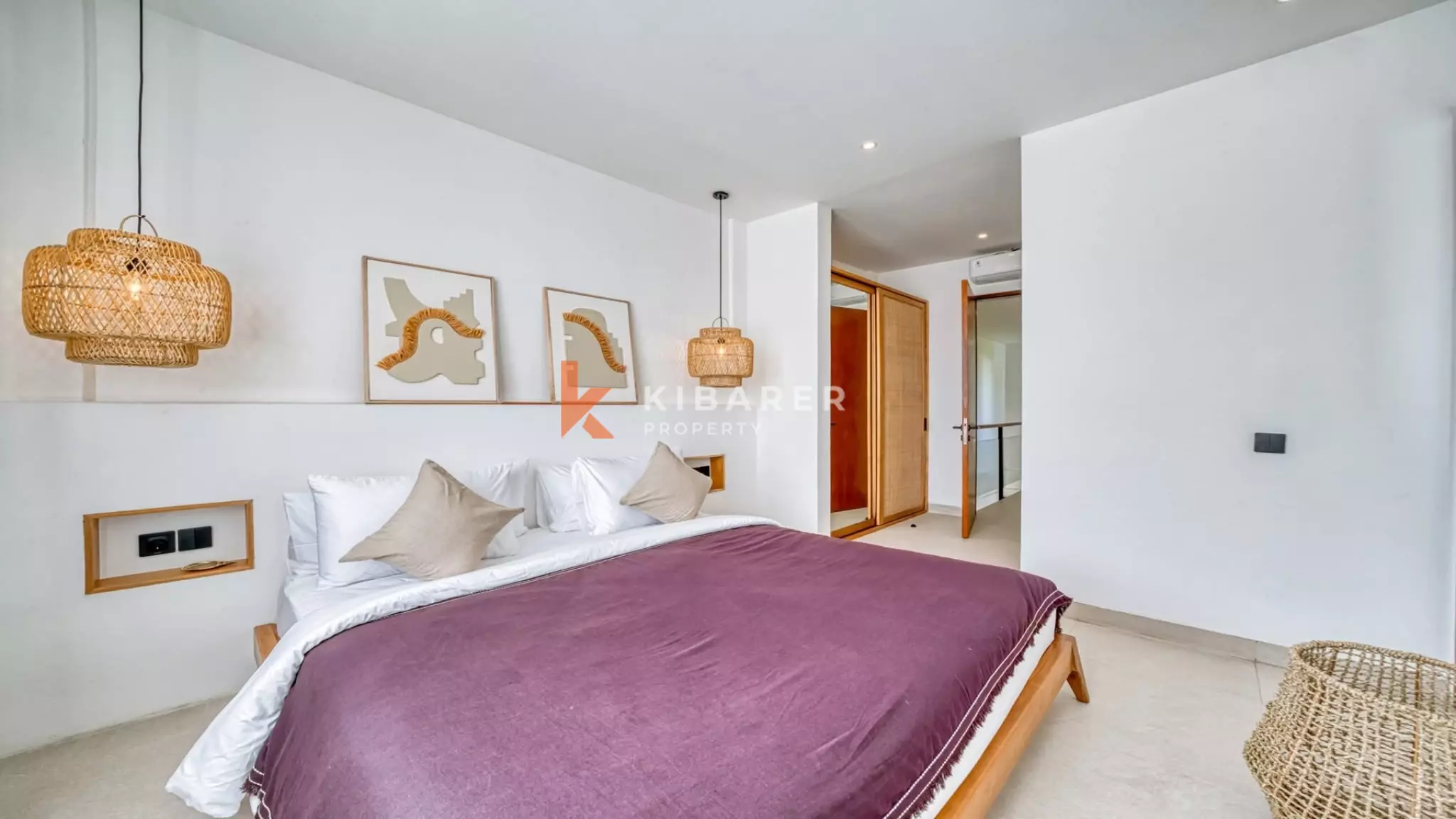 Chic Sunken Lounge Two-Bedroom Villa in Uluwatu