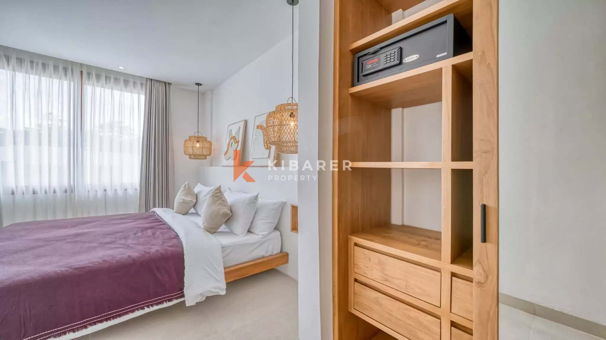 Chic Sunken Lounge Two-Bedroom Villa in Uluwatu