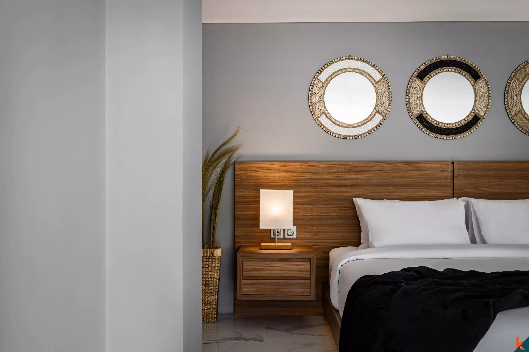 Loft Mewah Tropis Modern 1 Kamar Tidur di Canggu