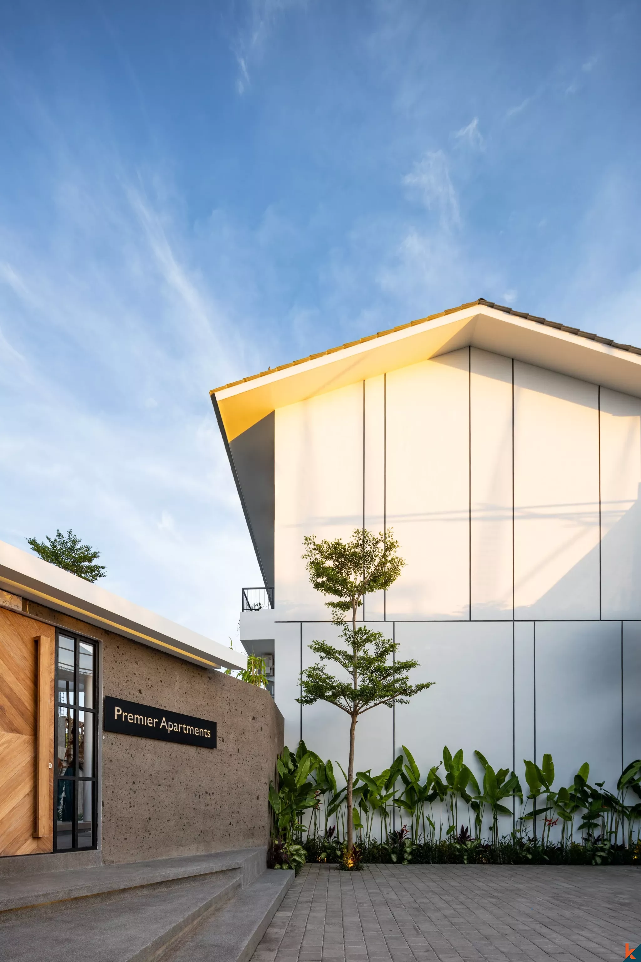 Loft Mewah Tropis Modern 1 Kamar Tidur di Canggu