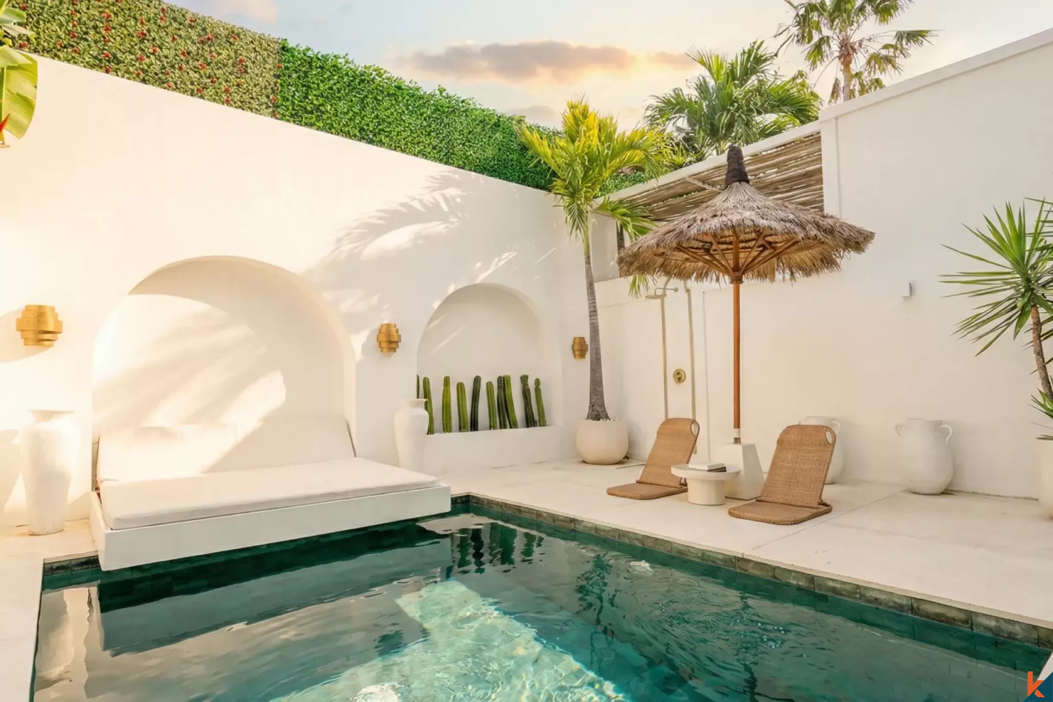 Vila satu kamar tidur menawan dengan hak sewa dan ROI yang baik di Padonan