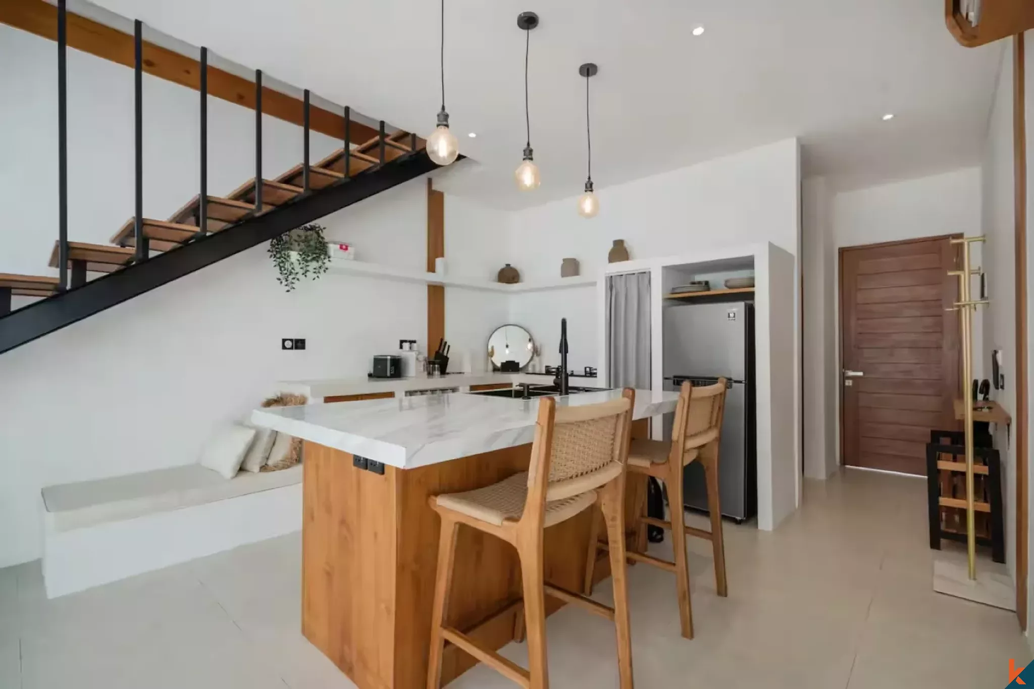 Vila satu kamar tidur menawan dengan hak sewa dan ROI yang baik di Padonan