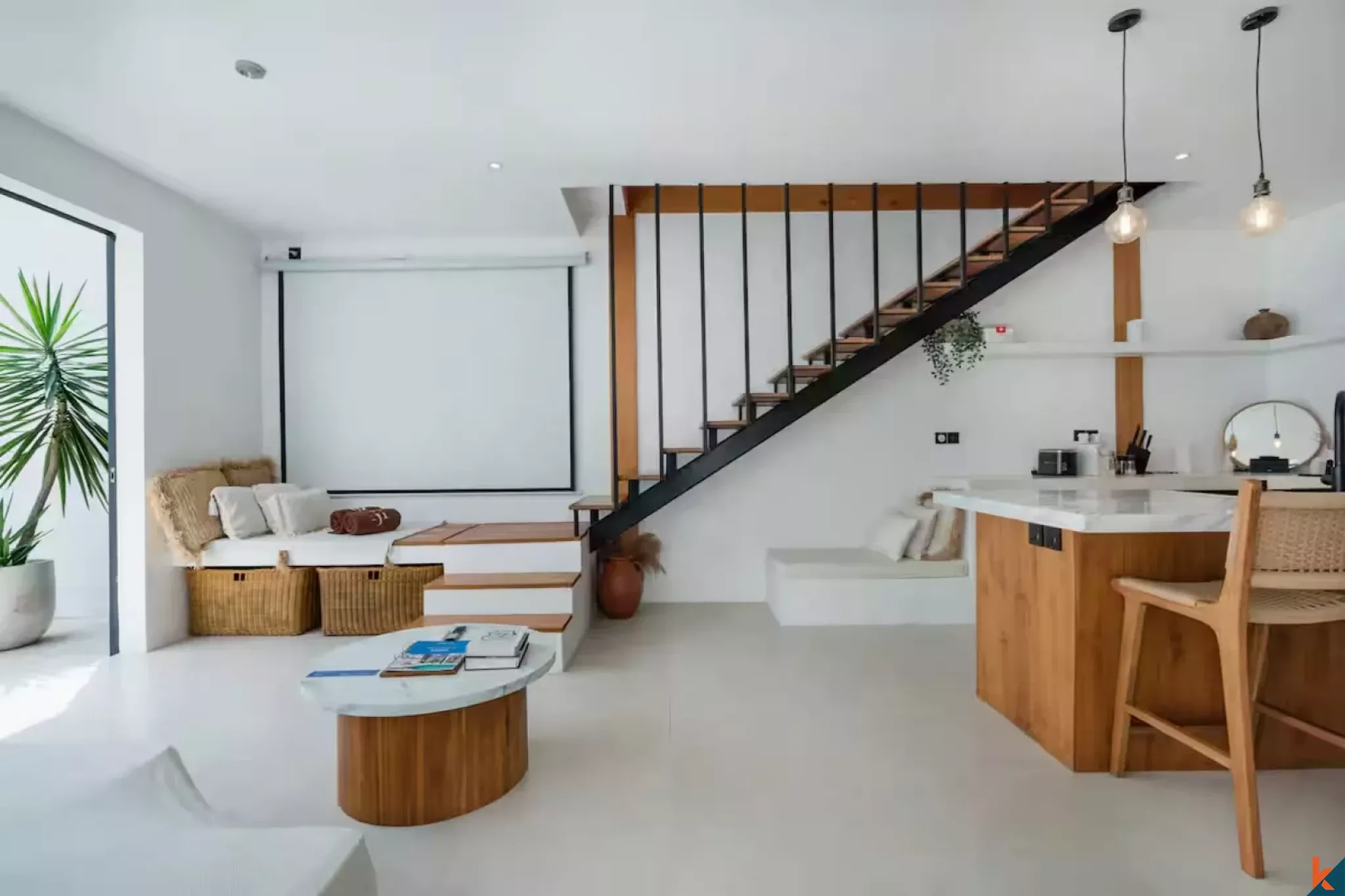 Vila satu kamar tidur menawan dengan hak sewa dan ROI yang baik di Padonan