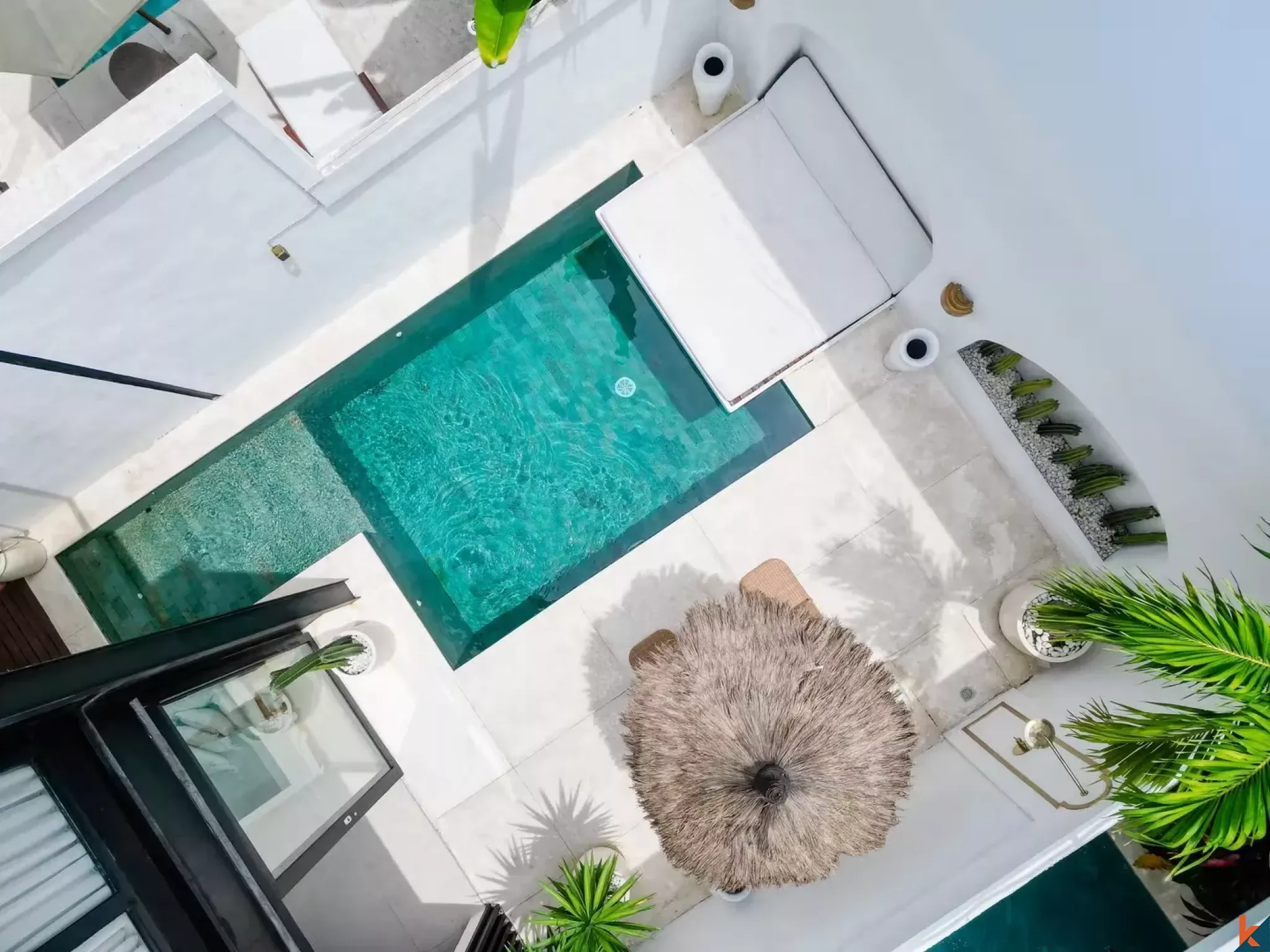 Vila satu kamar tidur menawan dengan hak sewa dan ROI yang baik di Padonan