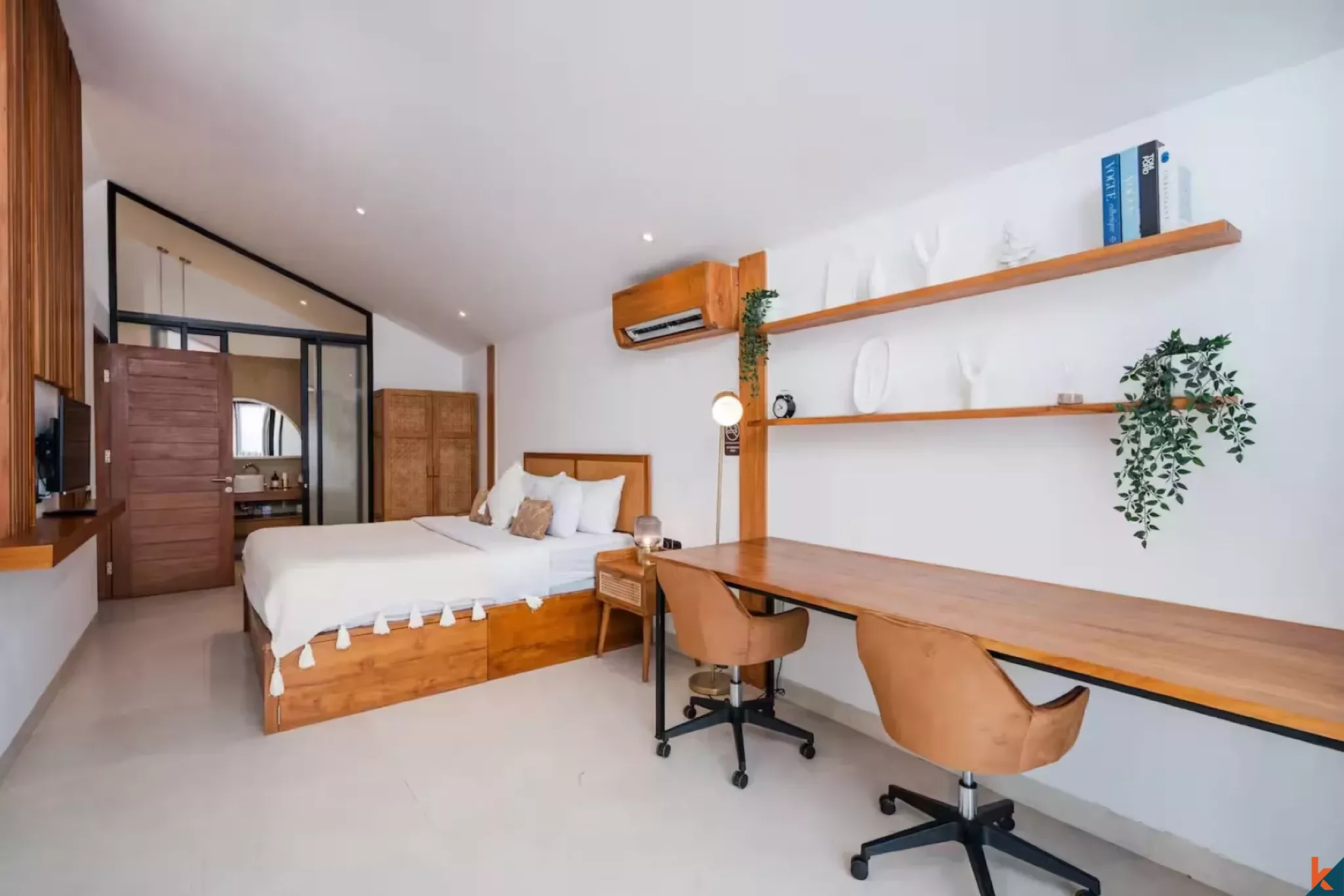 Vila satu kamar tidur menawan dengan hak sewa dan ROI yang baik di Padonan