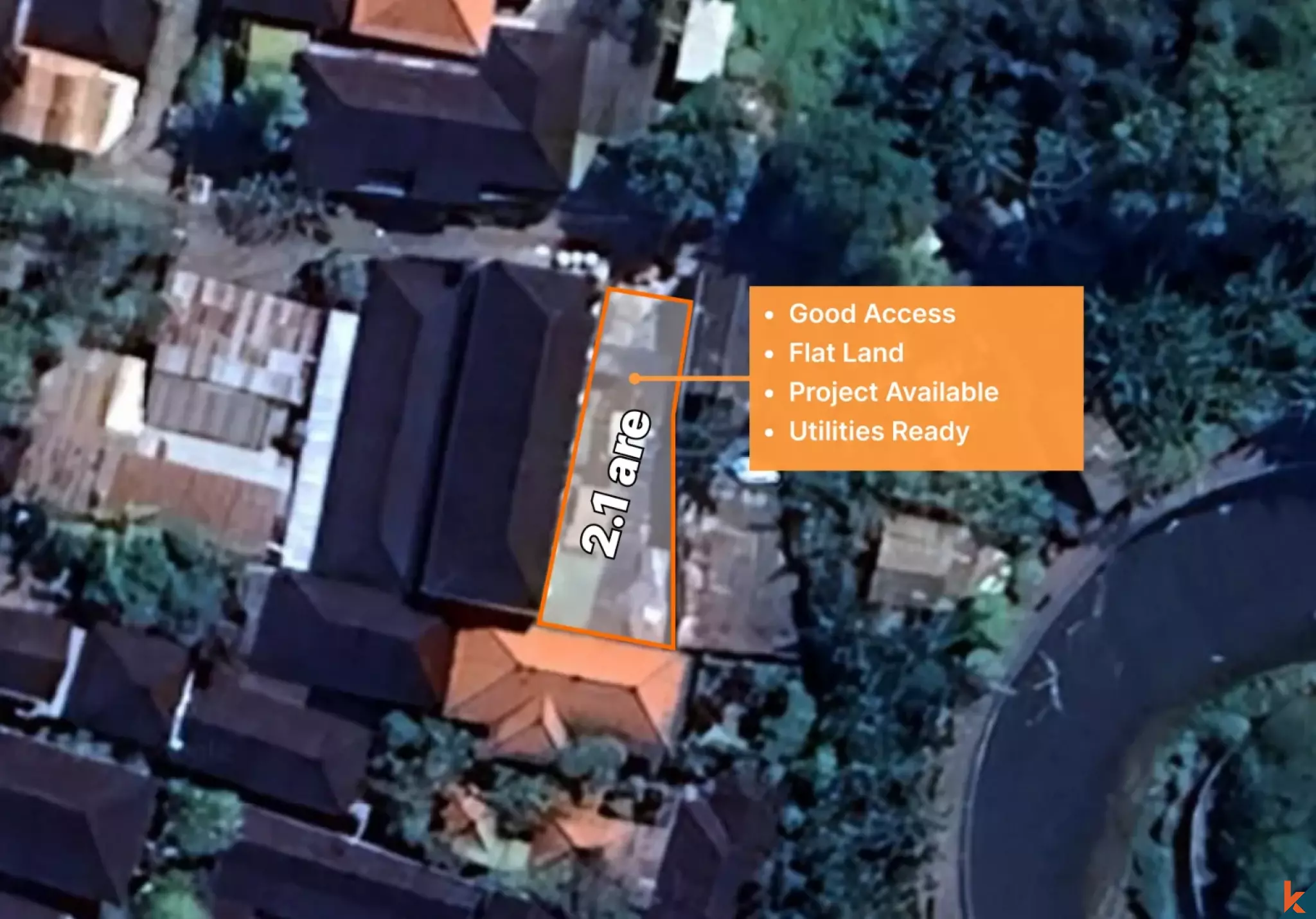 Lahan Sewa Kompak Langka dengan Proyek di Seminyak - Kunti II