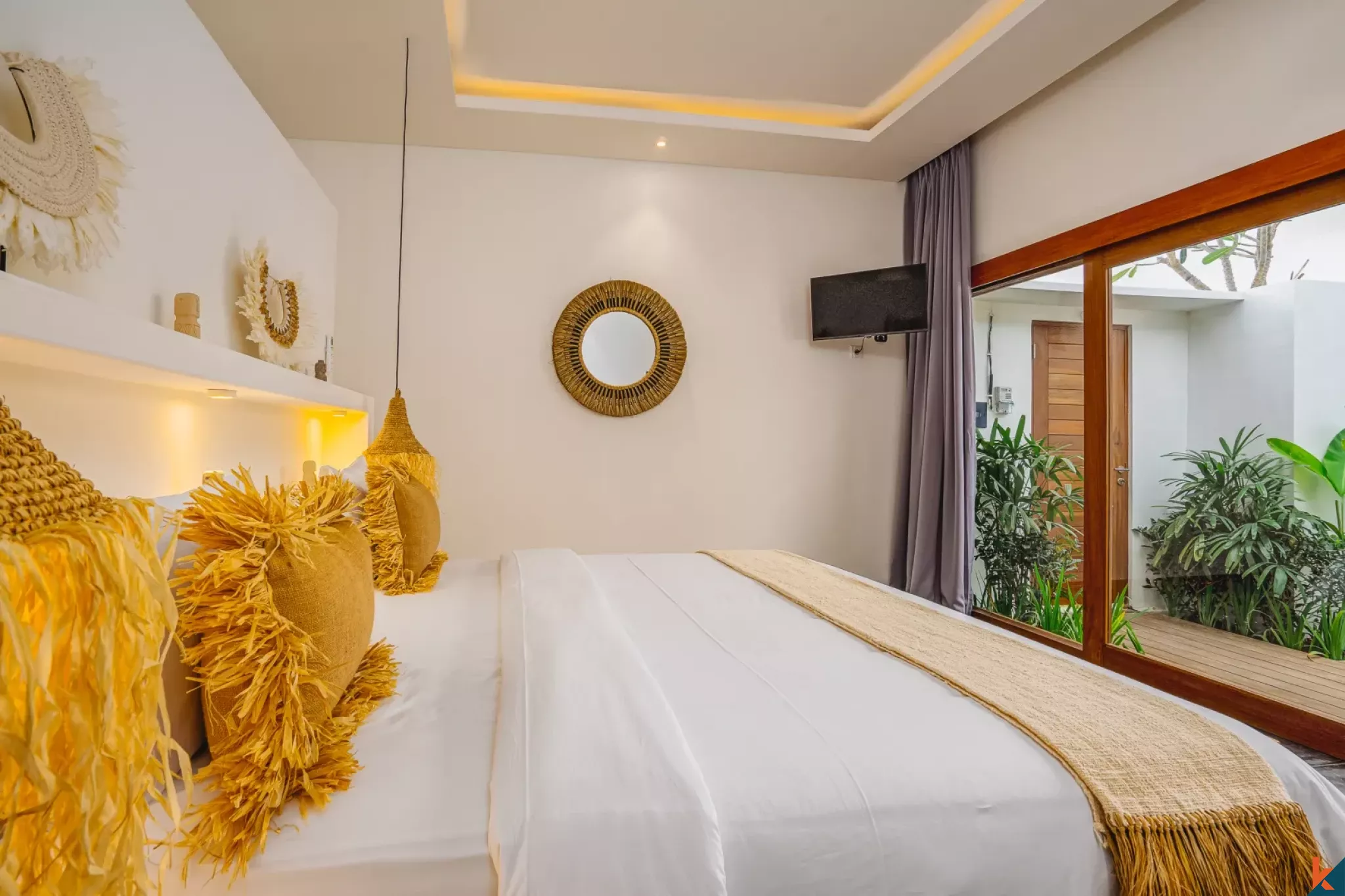 Villa Pribadi dengan Satu Kamar Tidur Berjarak Jalan Kaki ke Pantai Nyanyi