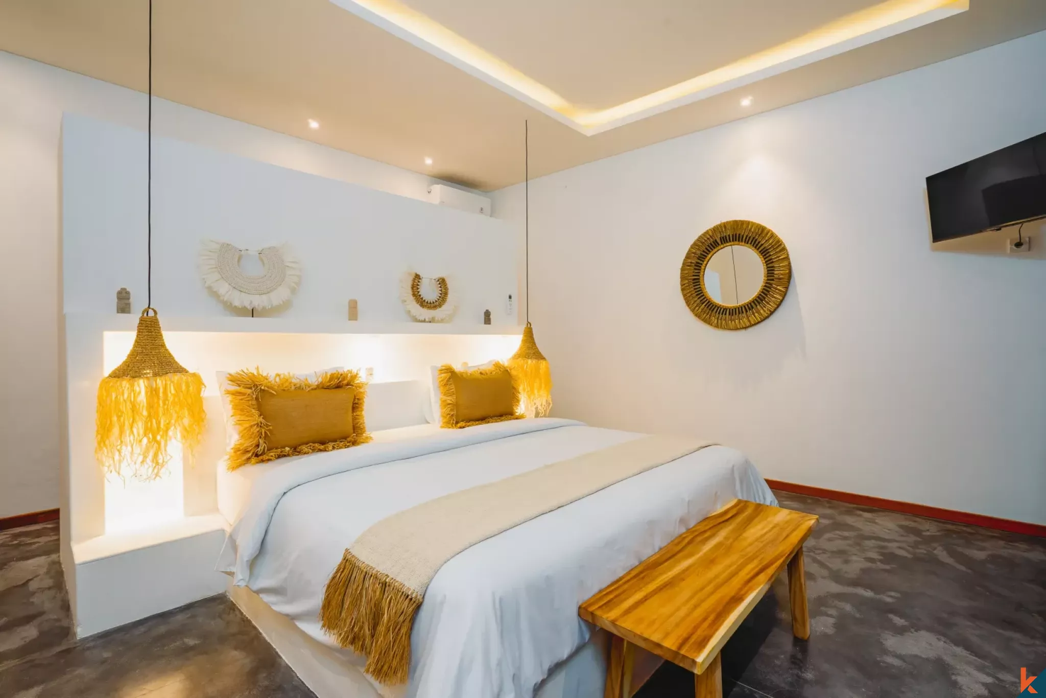 Villa Pribadi dengan Satu Kamar Tidur Berjarak Jalan Kaki ke Pantai Nyanyi