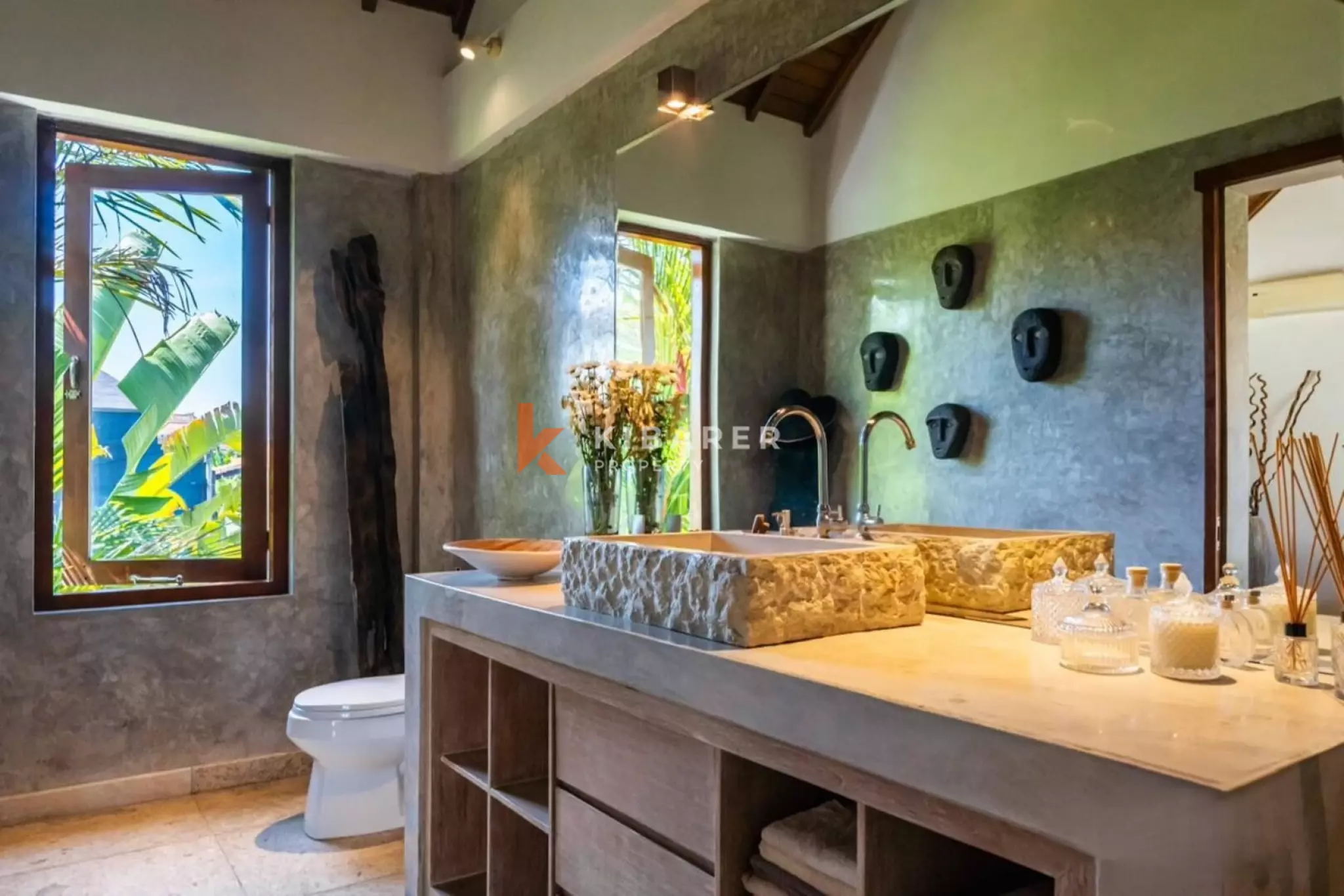 Villa chic de 3 chambres avec piscine à Berawa